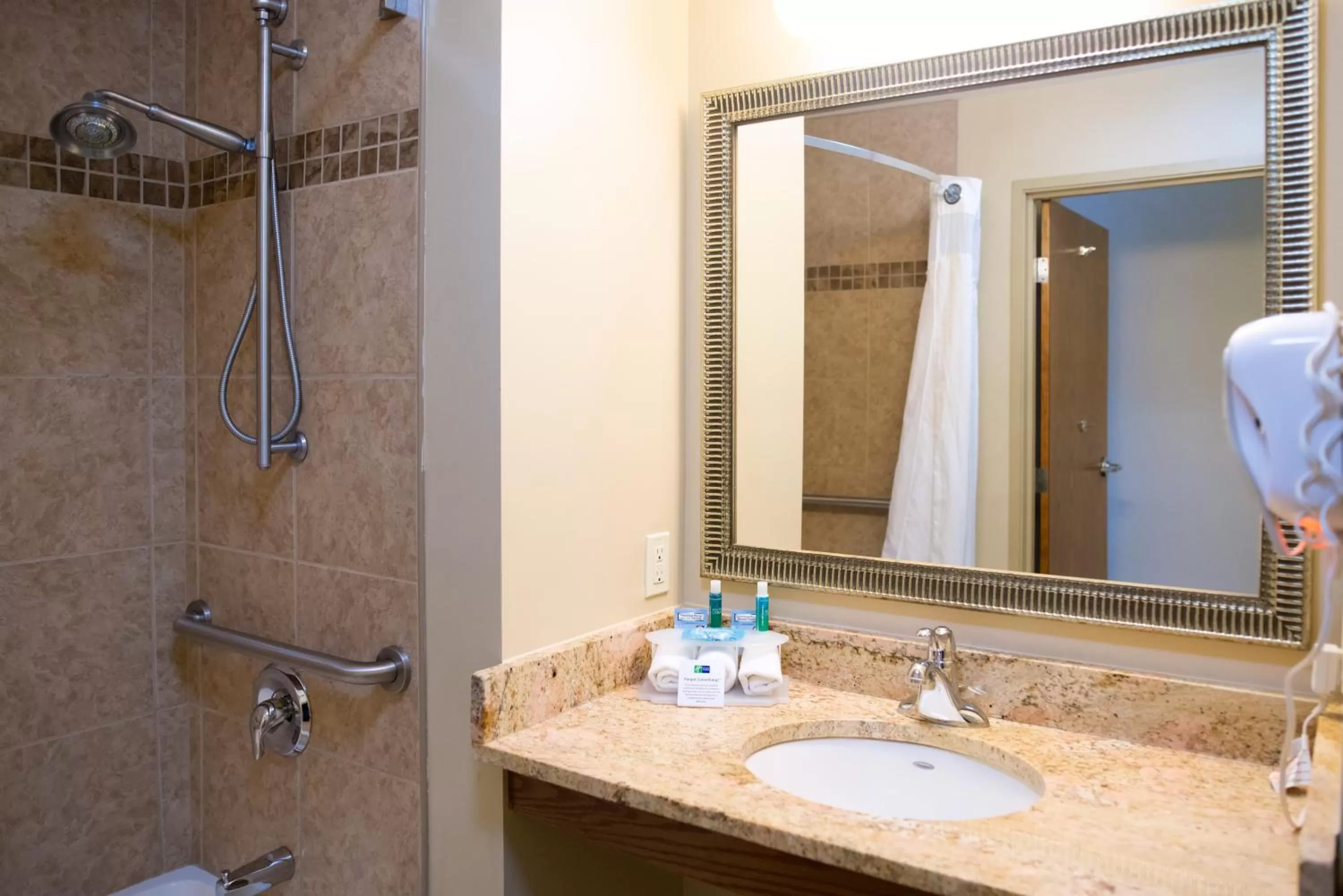 Bathroom in Holiday Inn Express Devils Lake by IHG