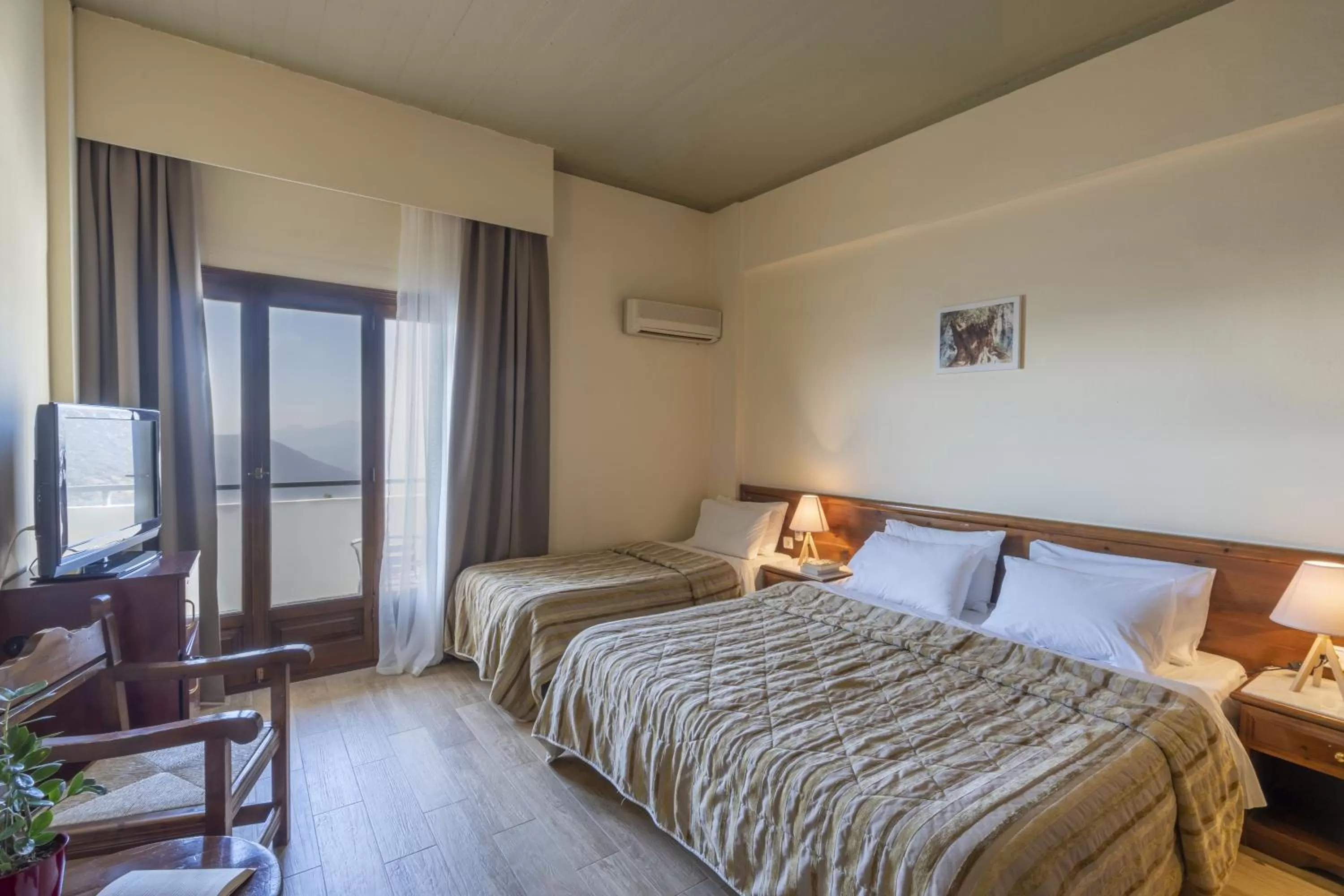 Photo of the whole room, Bed in Anemolia Mountain Resort