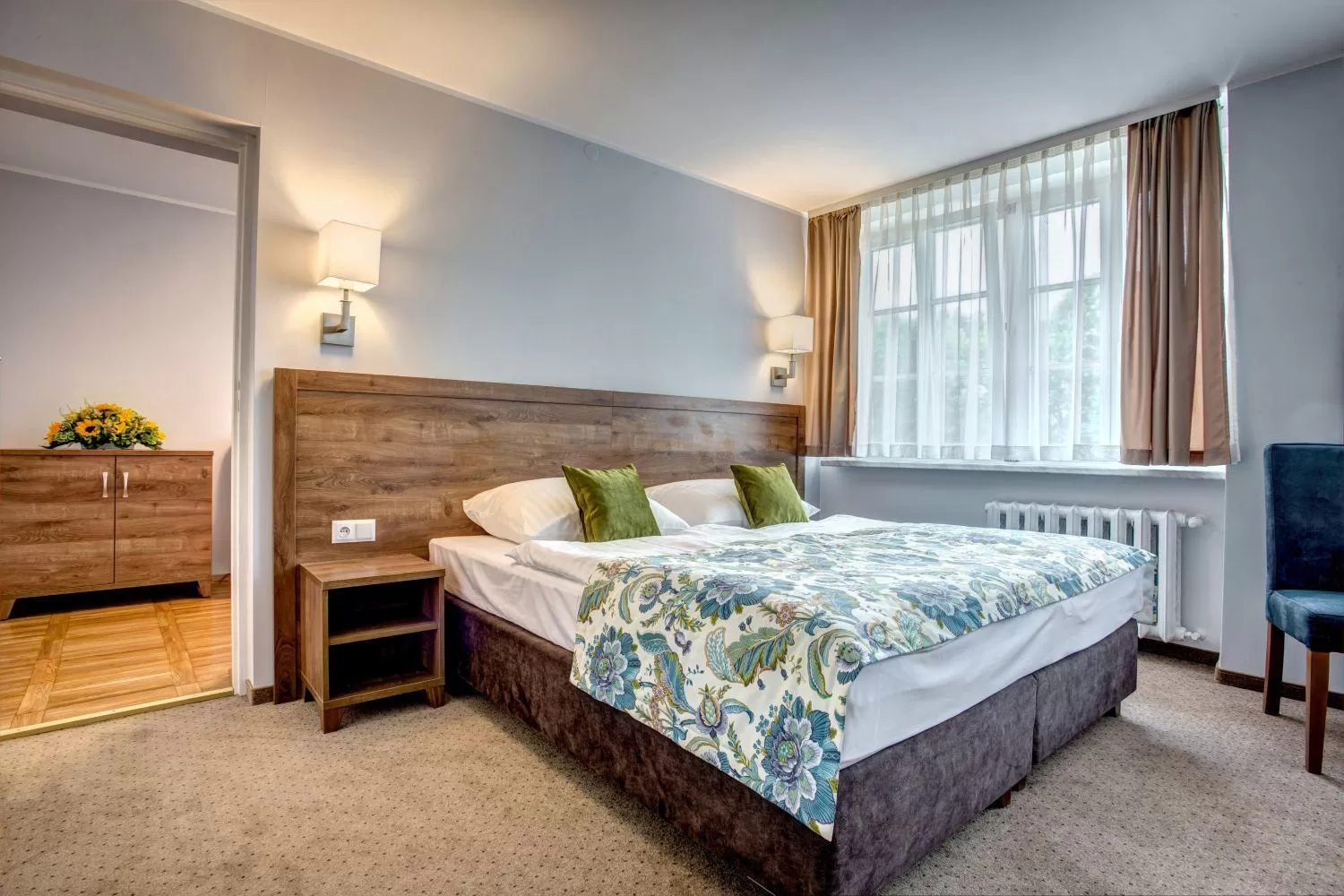 Bedroom, Bed in Hotel Książ