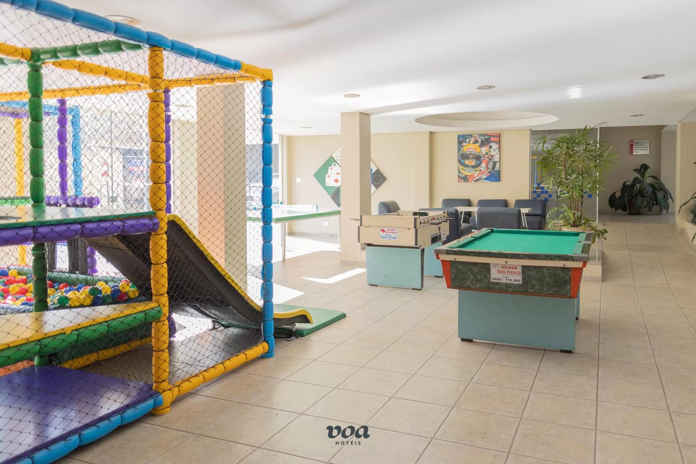 Game Room in VOA Plazza Hotel