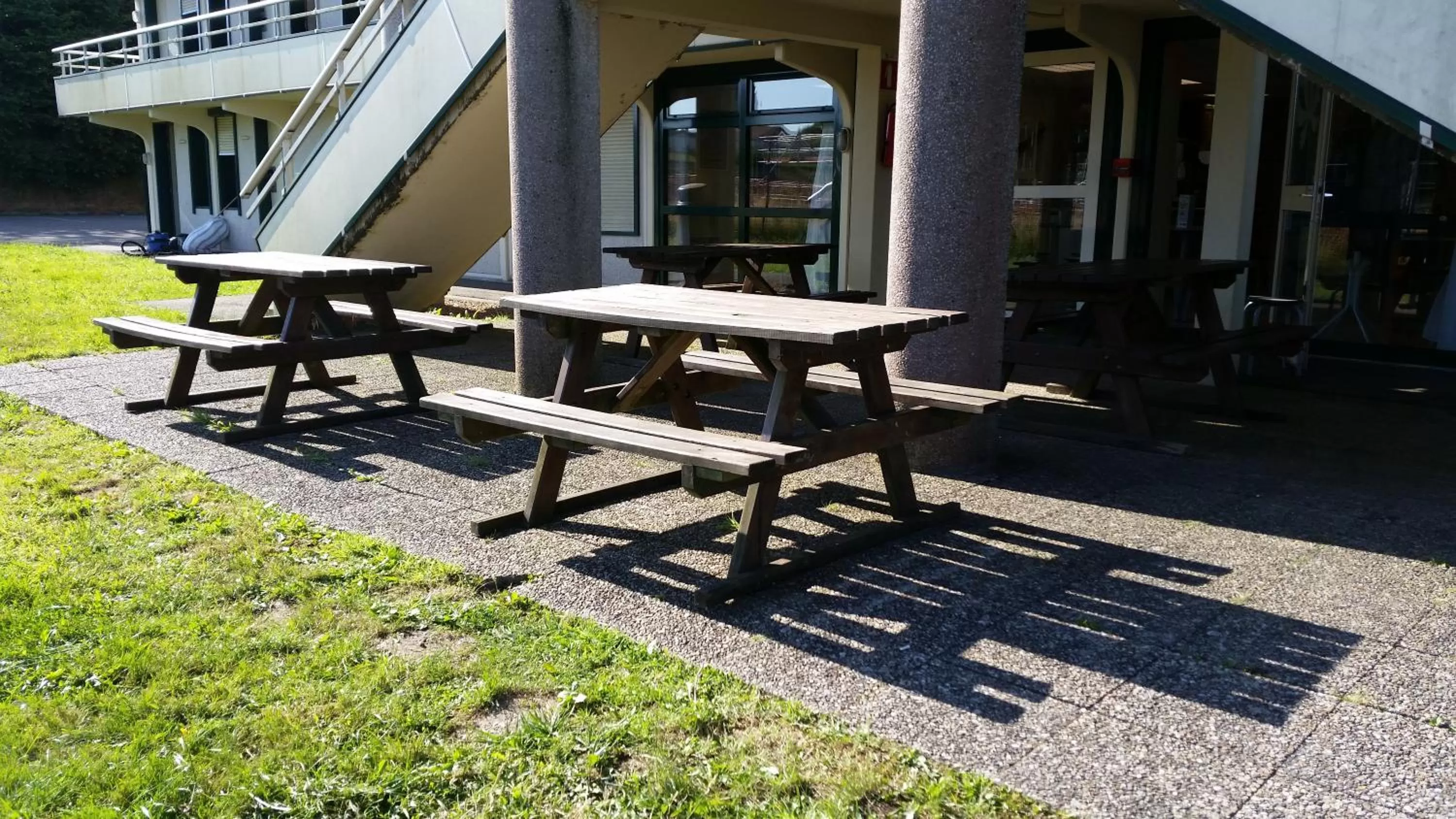 Patio in Premiere Classe Limoges Nord