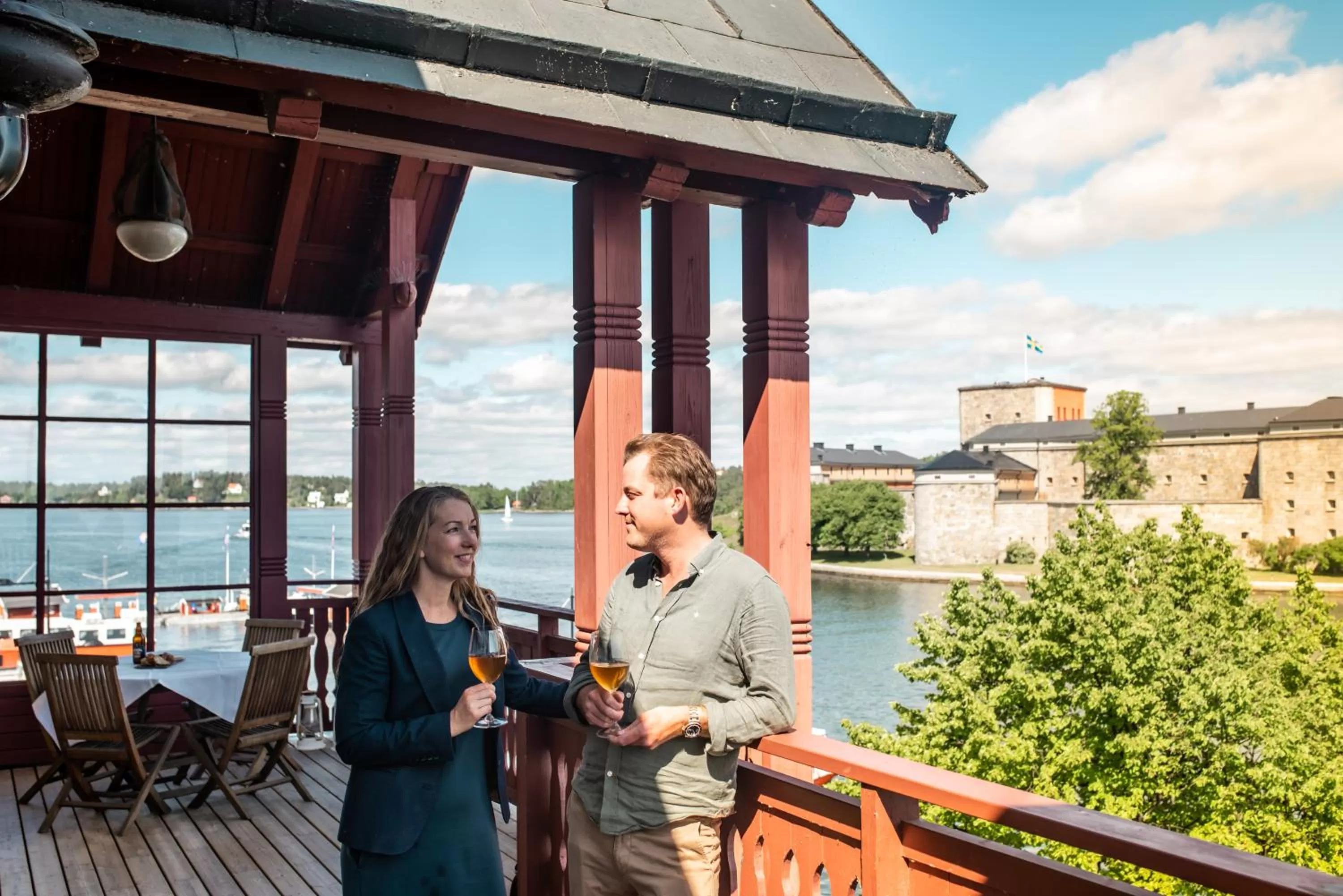 Balcony/Terrace in Waxholms Hotell