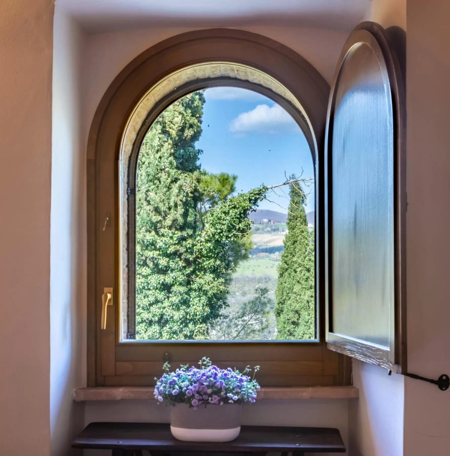 Garden view in Borgo Petroro