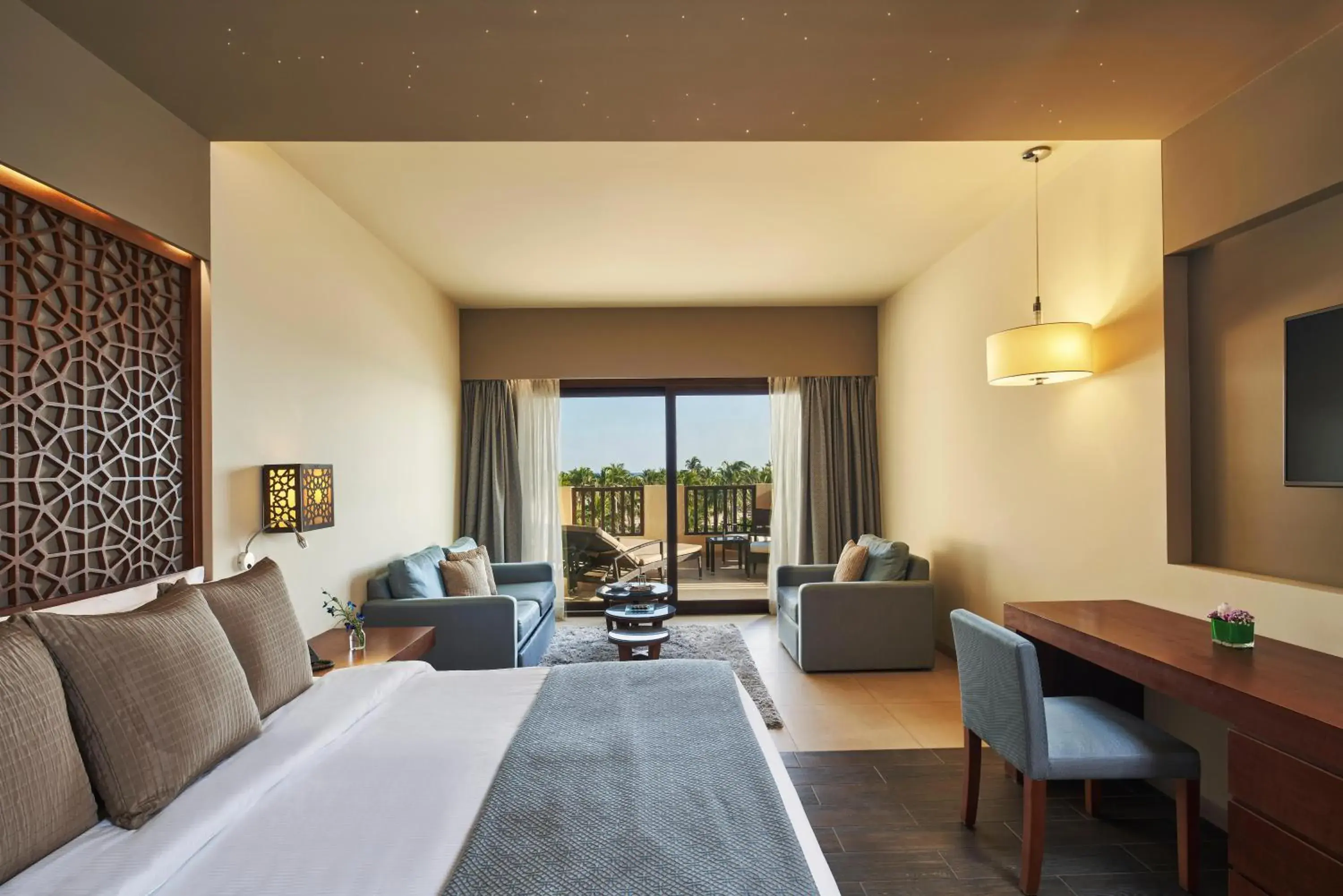 Family Ocean View King Room With Aqua Park Entrance in Fanar Hotel & Residences Family Ocean View King Room With Aqua Park Entrance in Fanar Hotel & Residences