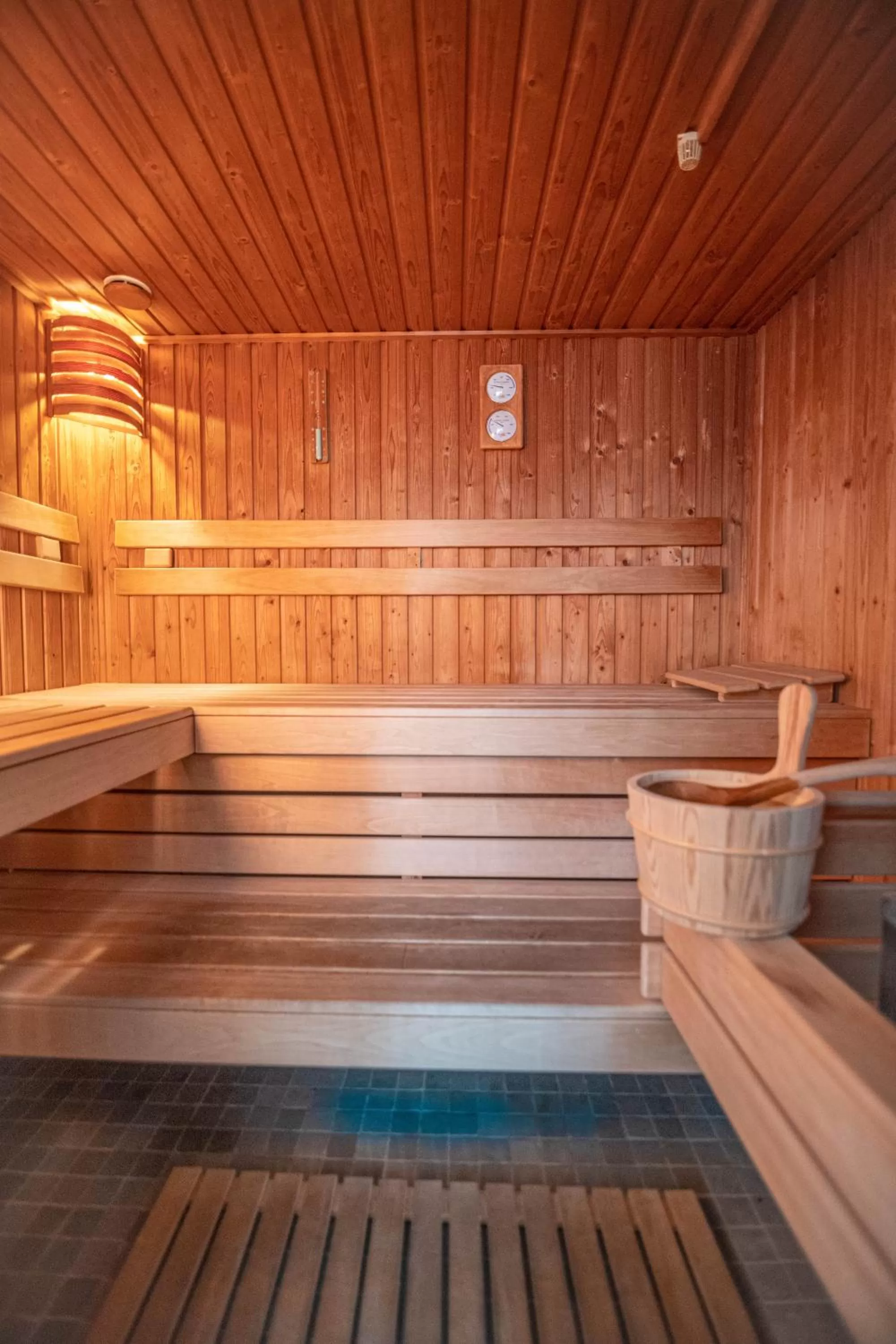 Sauna in Szent János Hotel