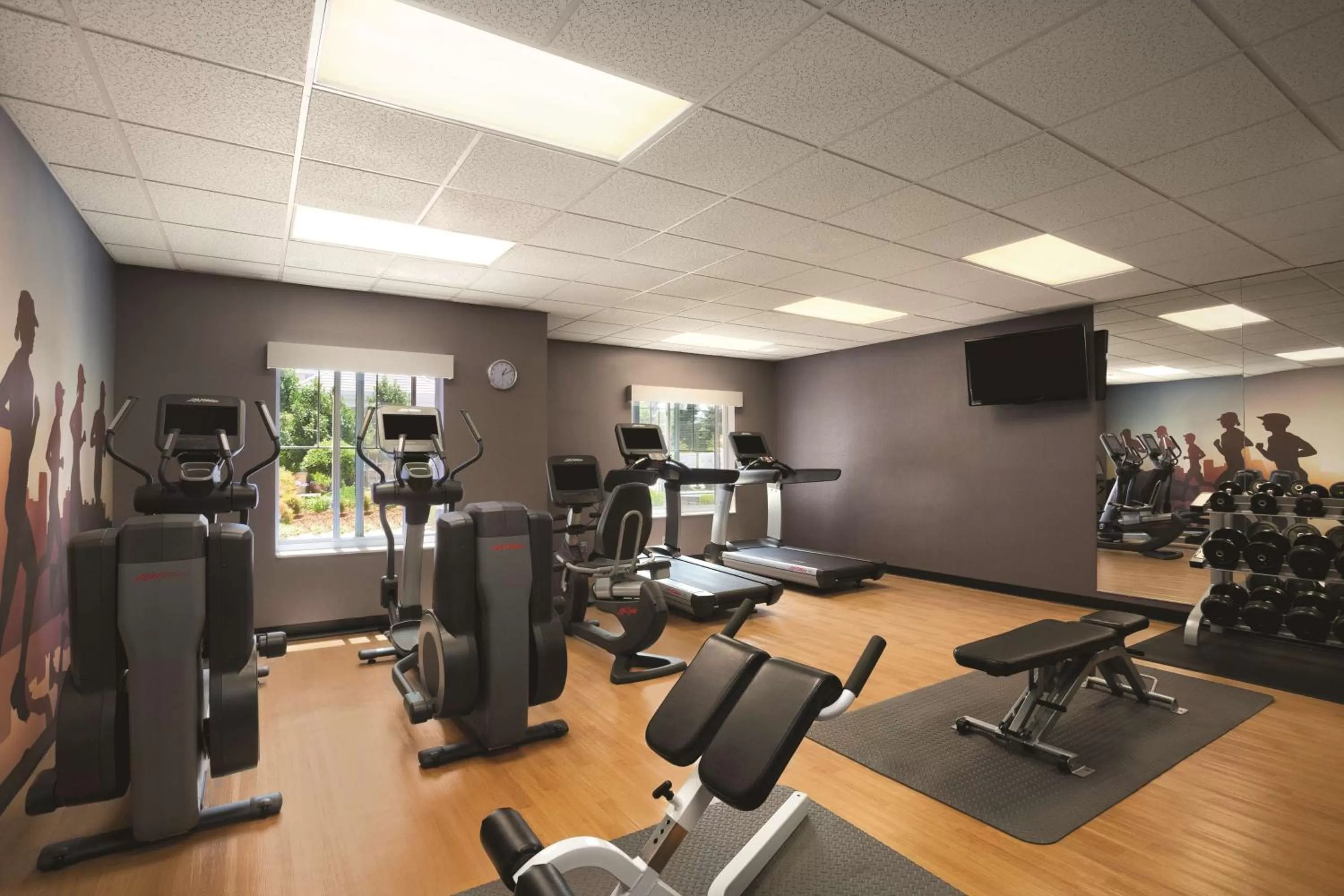 Fitness centre/facilities in Hyatt House Pleasant Hill