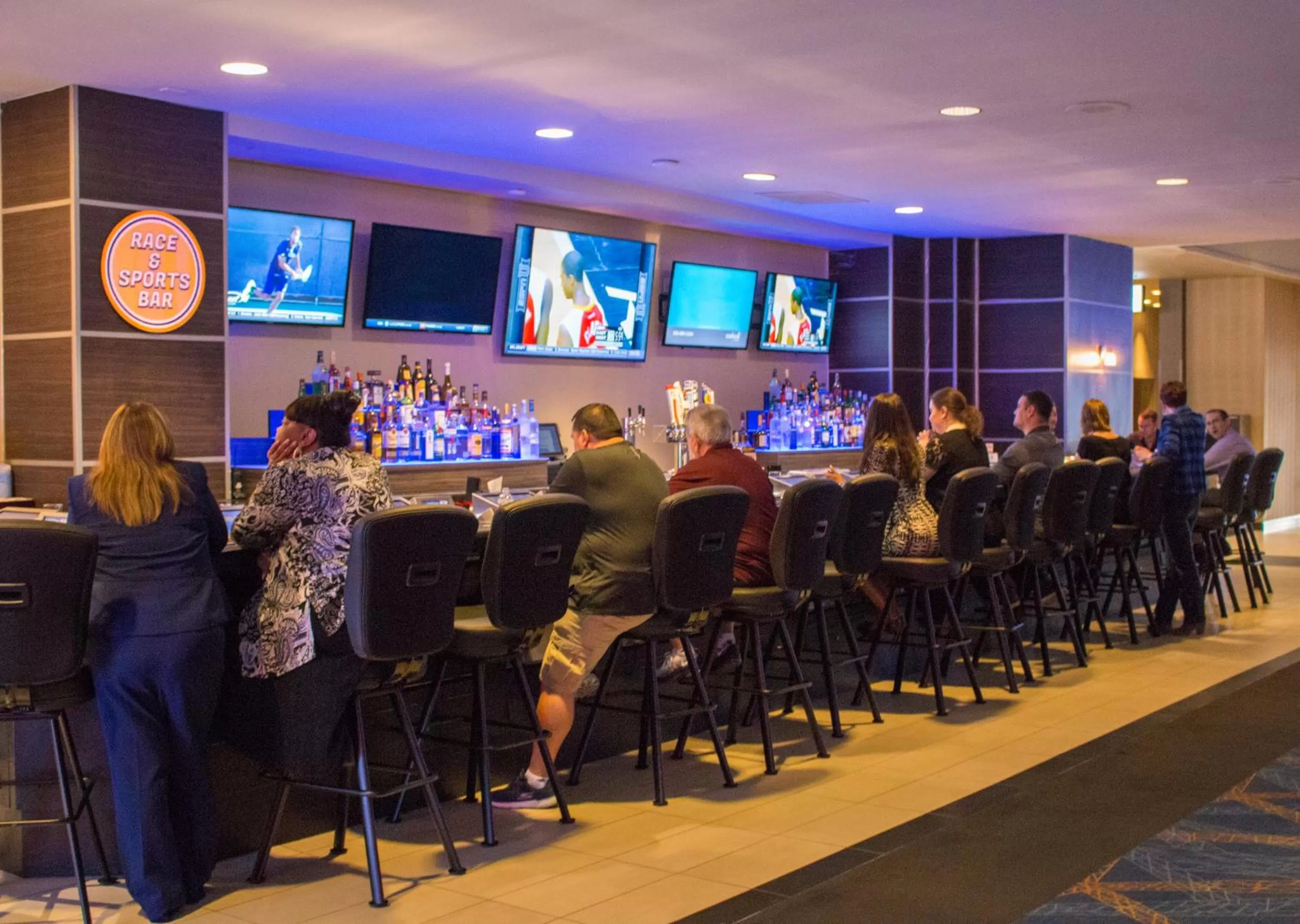 On site in Plaza Hotel & Casino