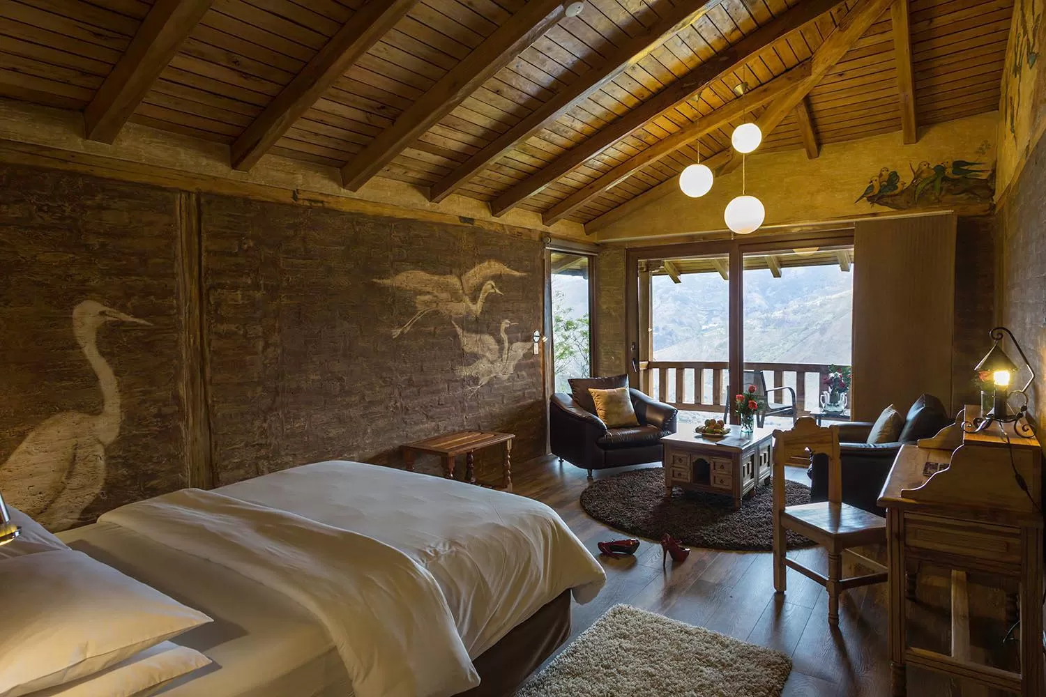 Bed in Luna Volcán, Adventure SPA