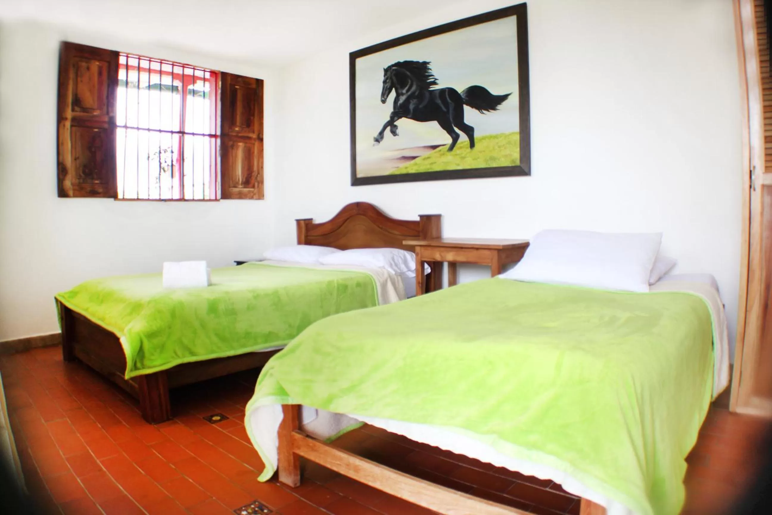 Bed in Eco Lodge La Juanita