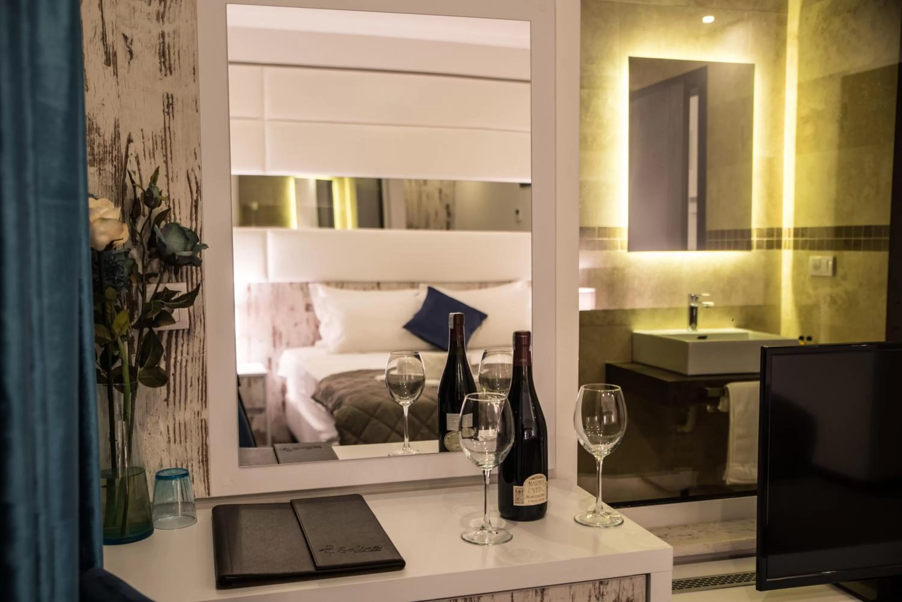 Decorative detail, Bathroom in Boutique Hotel "Salina"