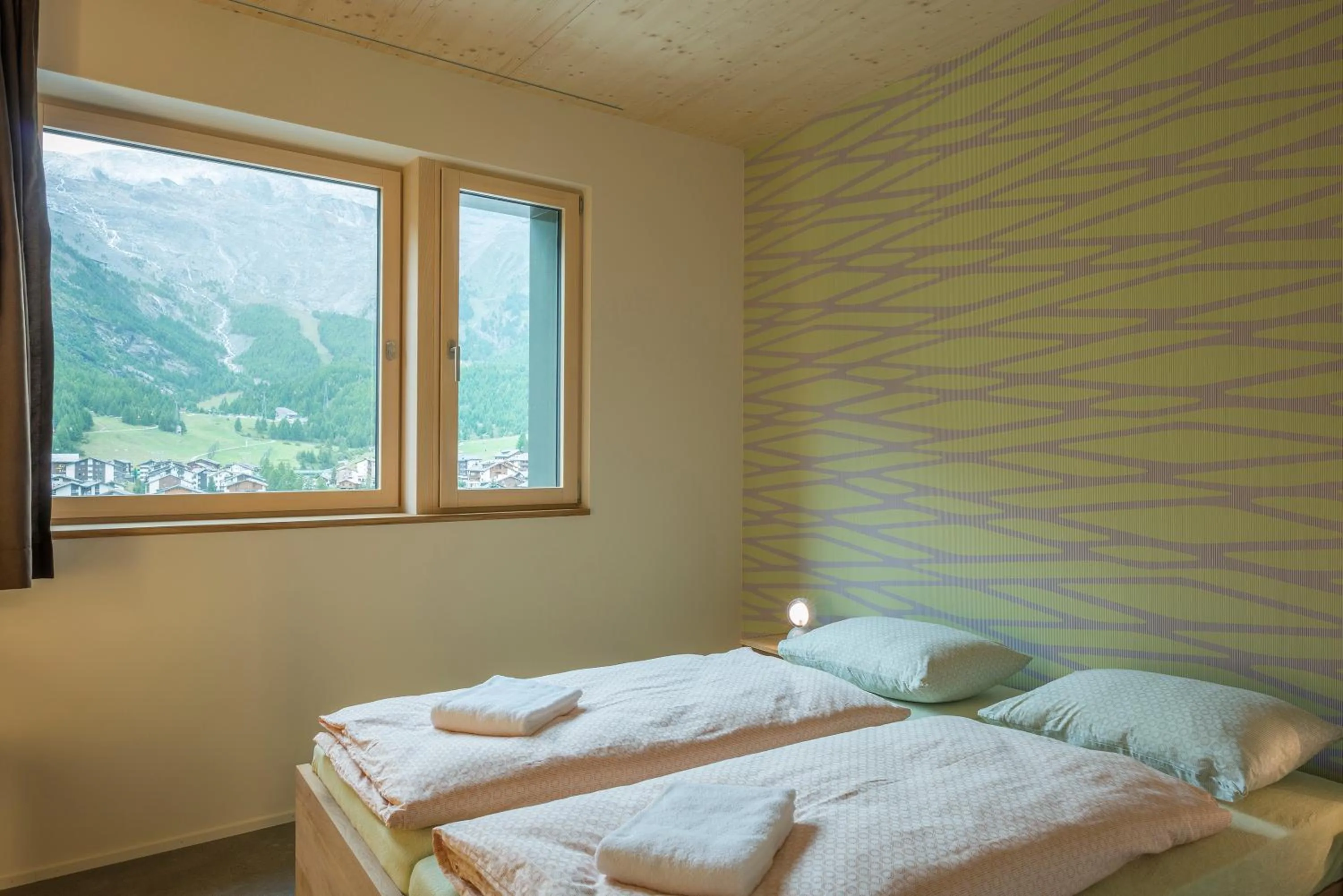 Bed in Saas-Fee wellnesshostel4000