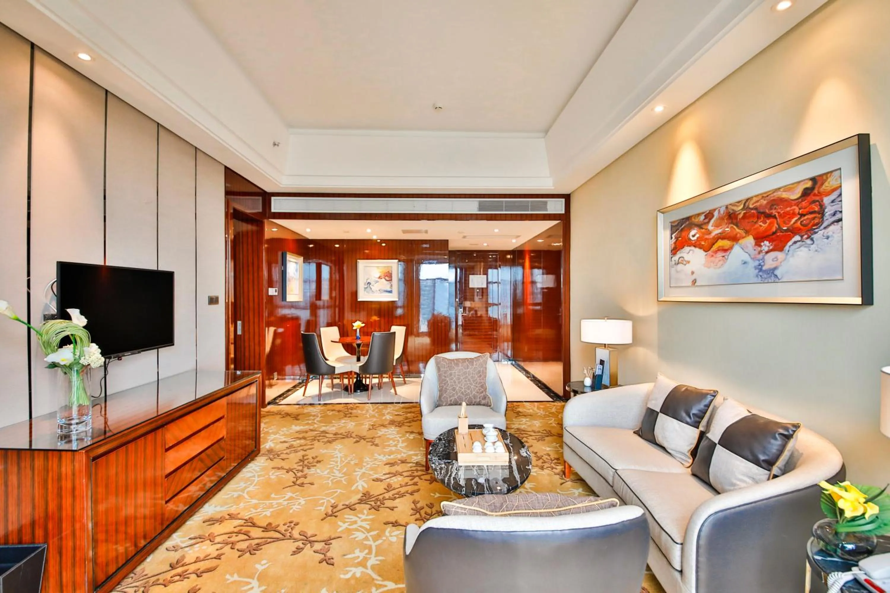 Seating Area in Jianghai Country Garden Phoenix Hotel