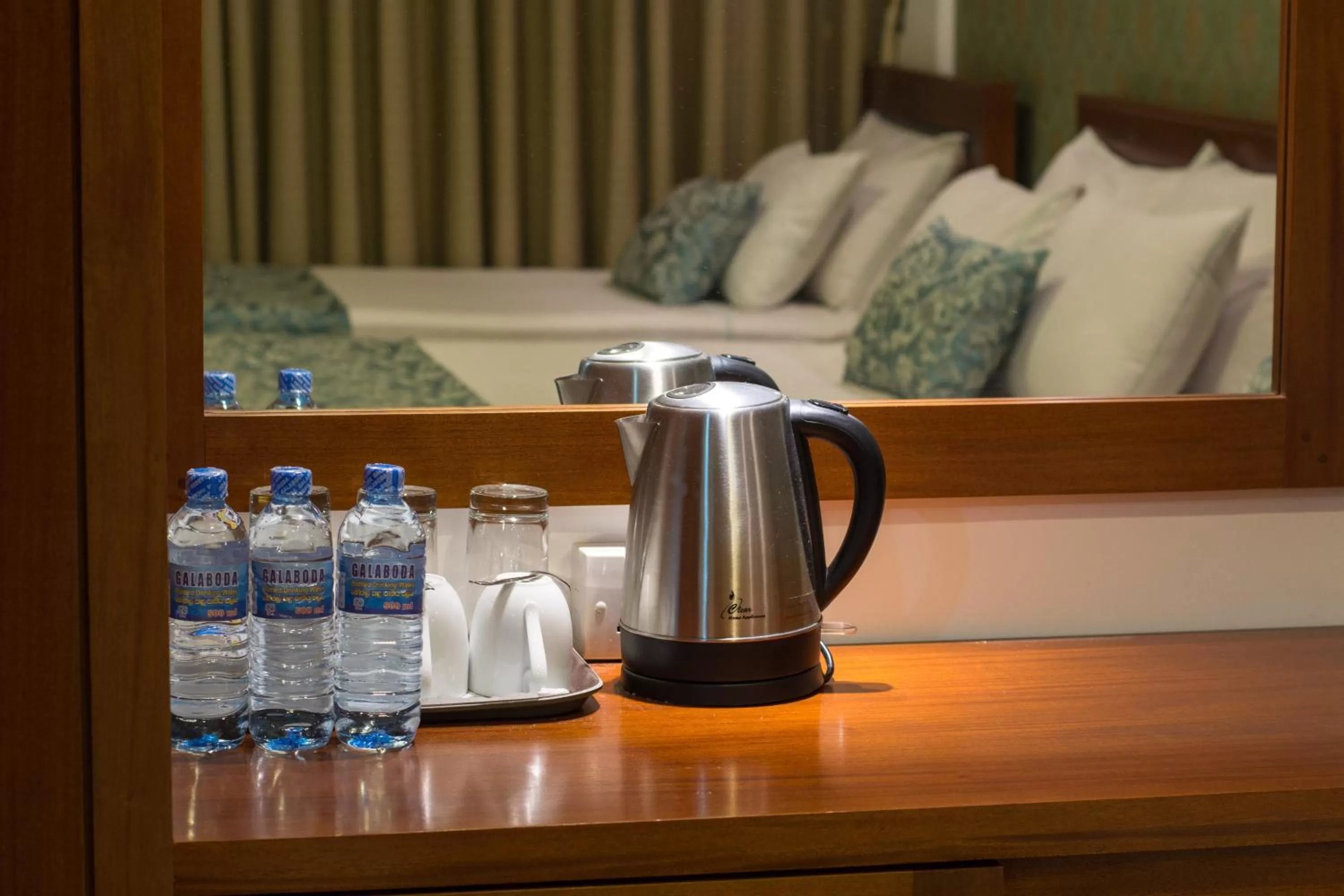 Decorative detail in Ceyloni City Hotel