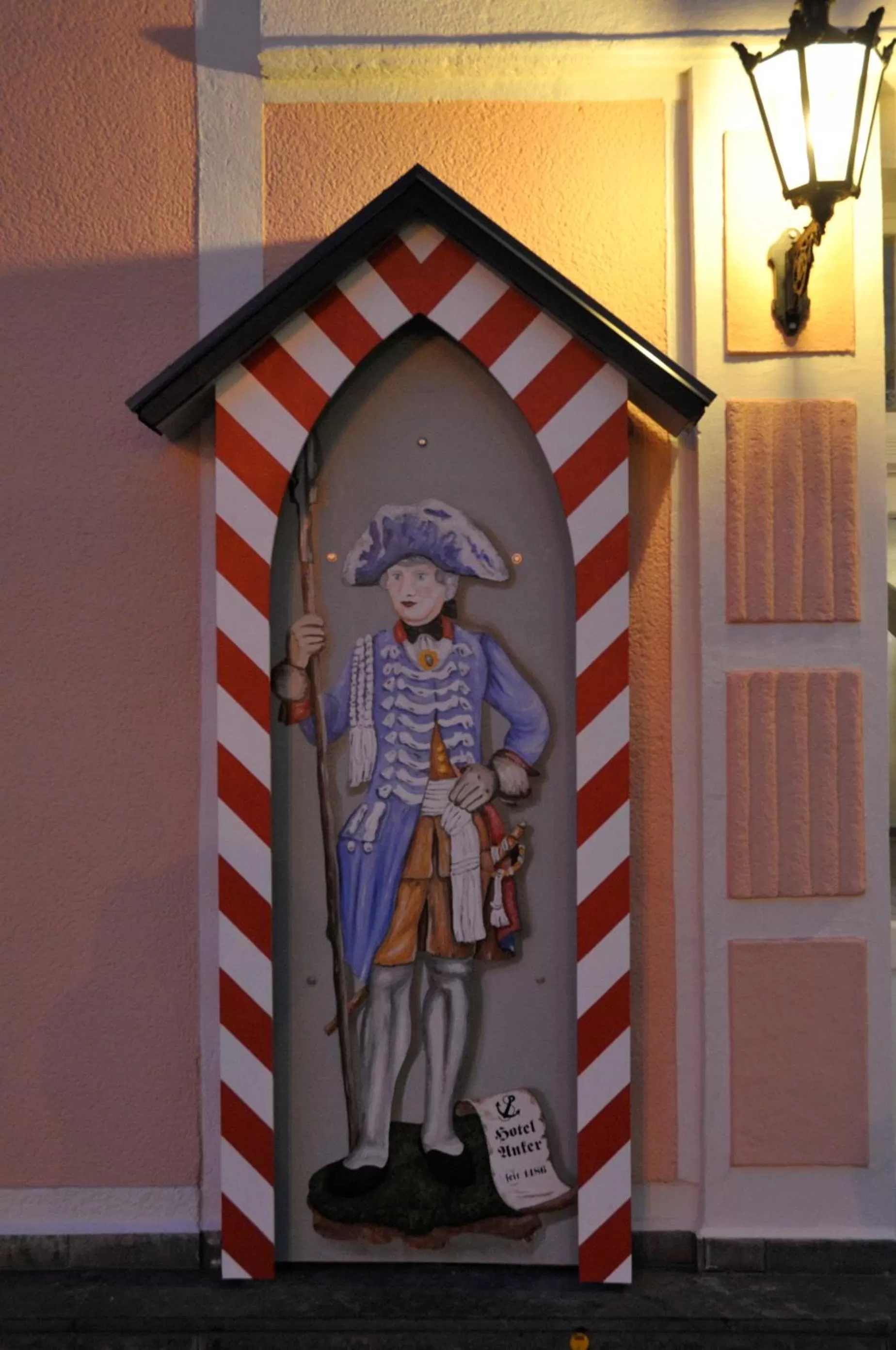 Facade/entrance in Hotel Anker