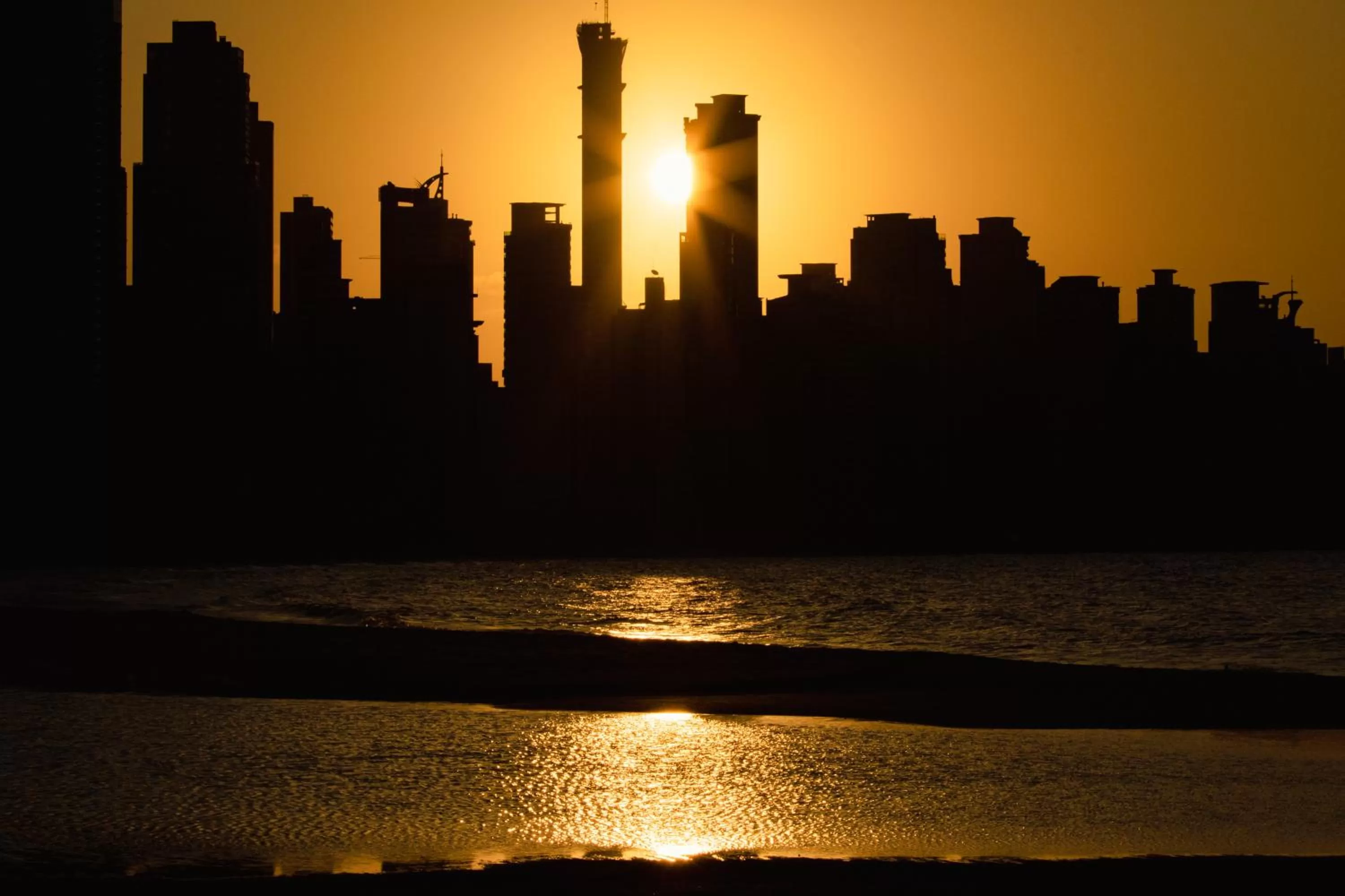 Bird's eye view in Santa Inn Hotel