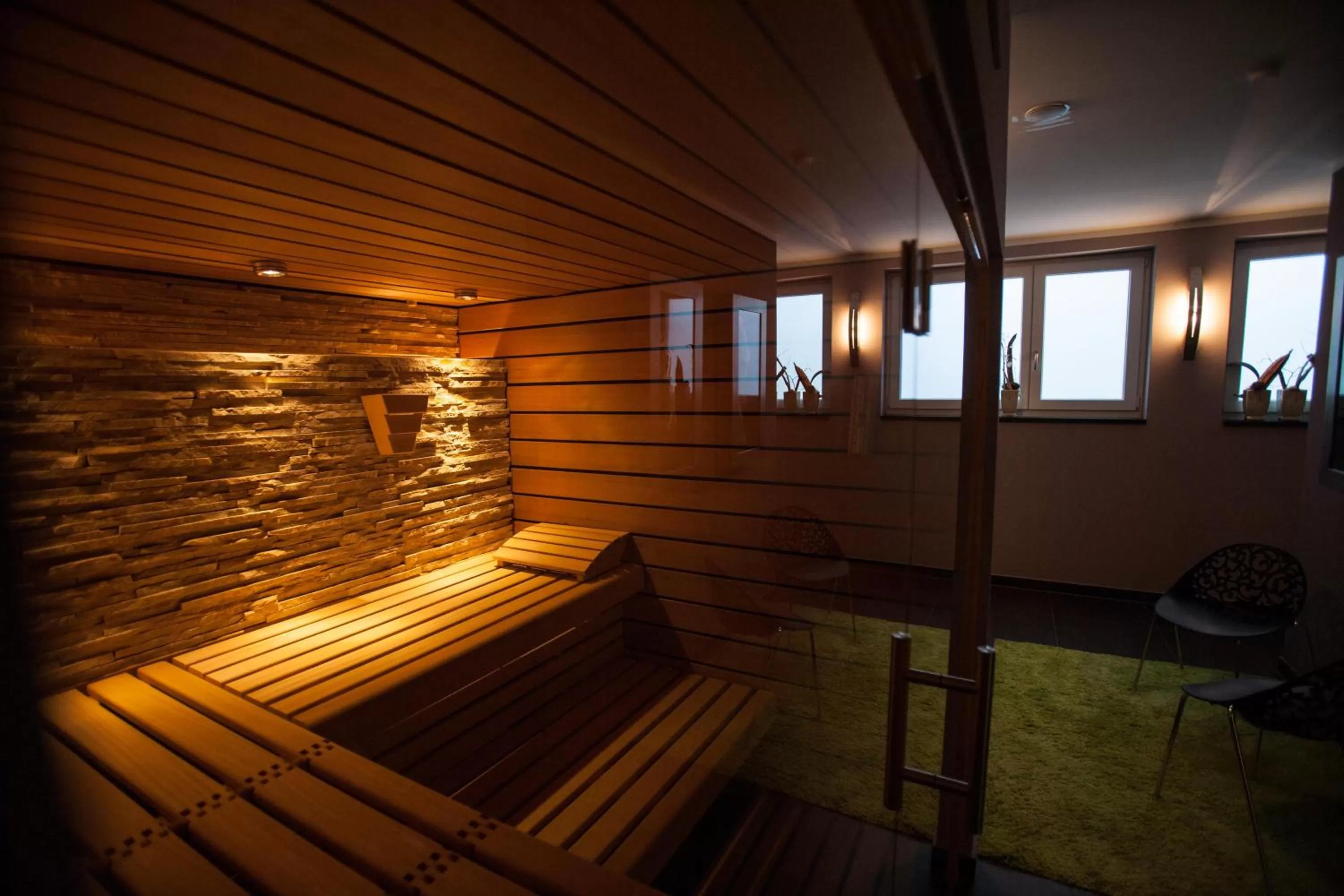 Sauna in Amalienburg - Boutique & Boarding Hotel
