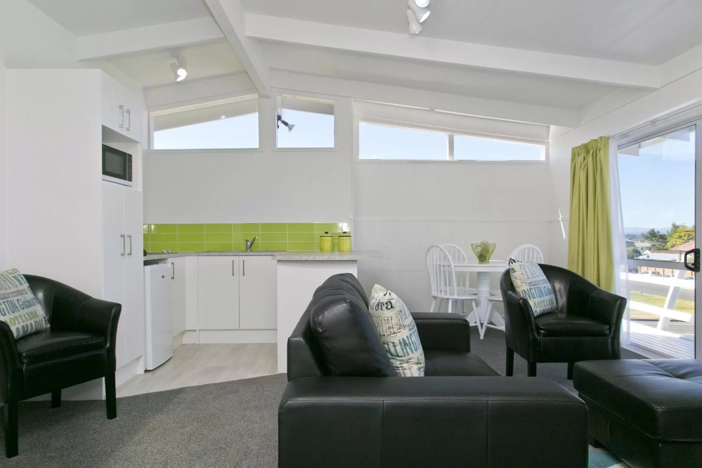 Photo of the whole room, Seating Area in 52 on Rifle Motel