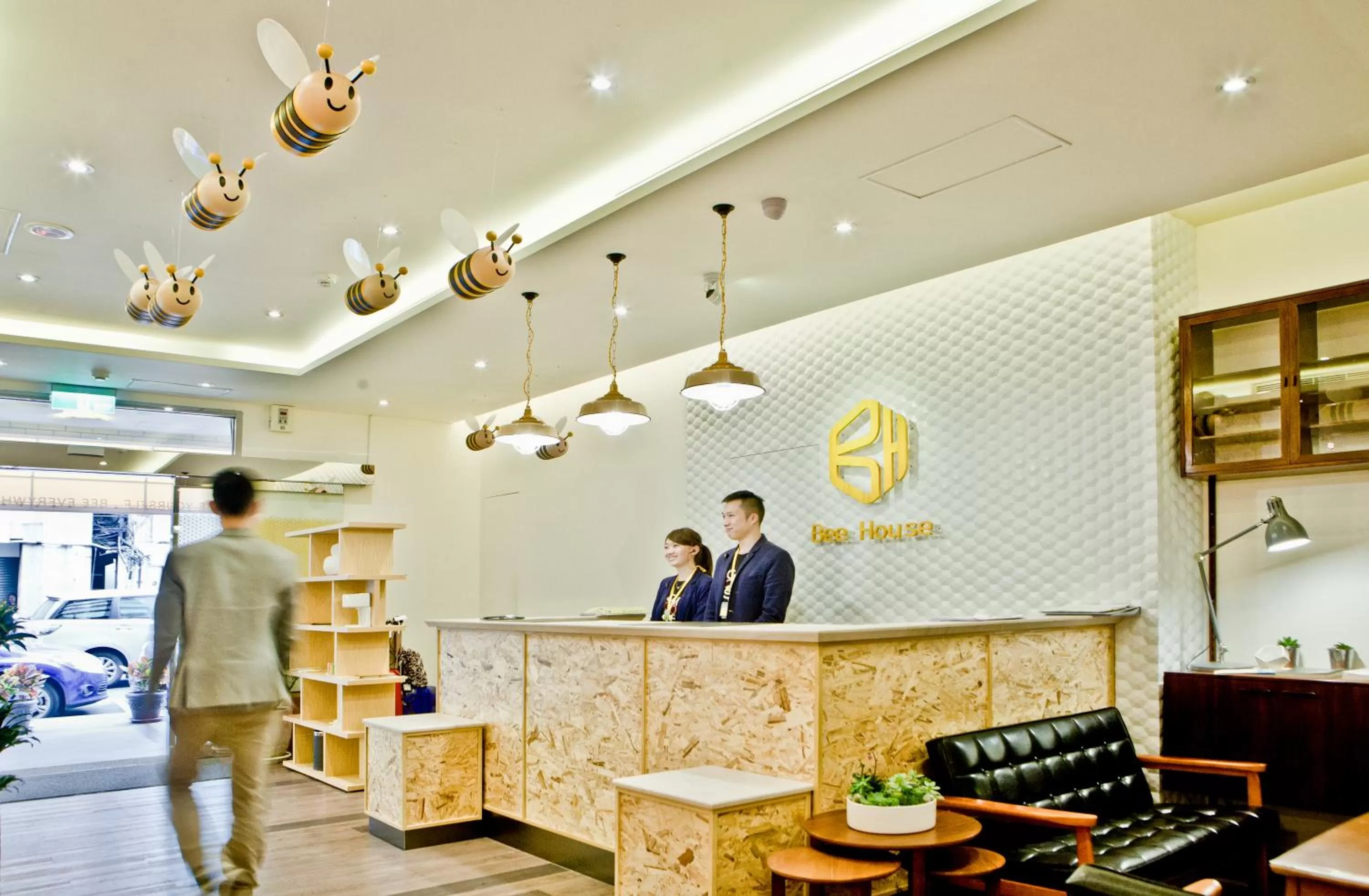 Lobby or reception in Bee House by Cosmos Creation - Taipei Main Station