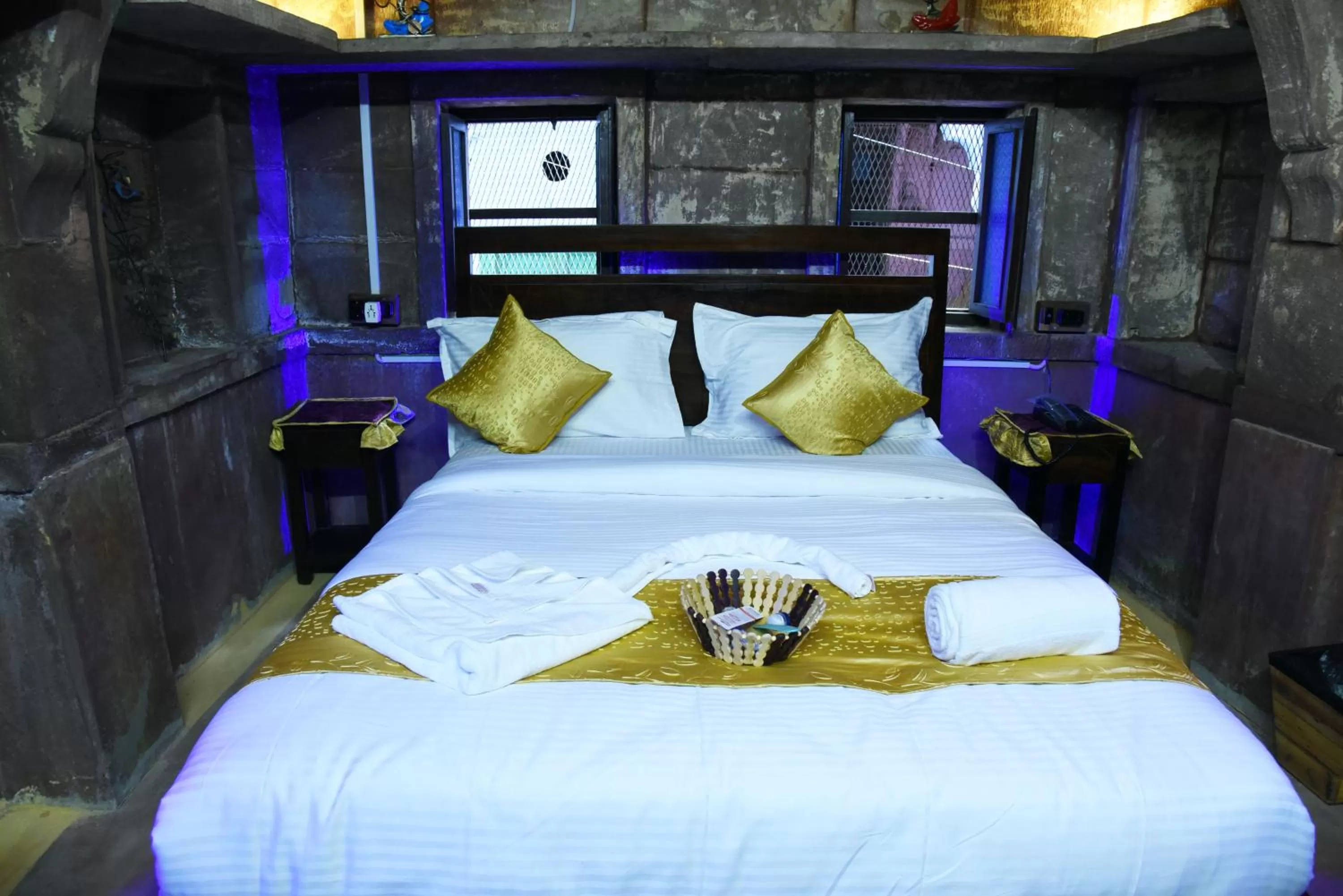 Bed in The Thikana Heritage