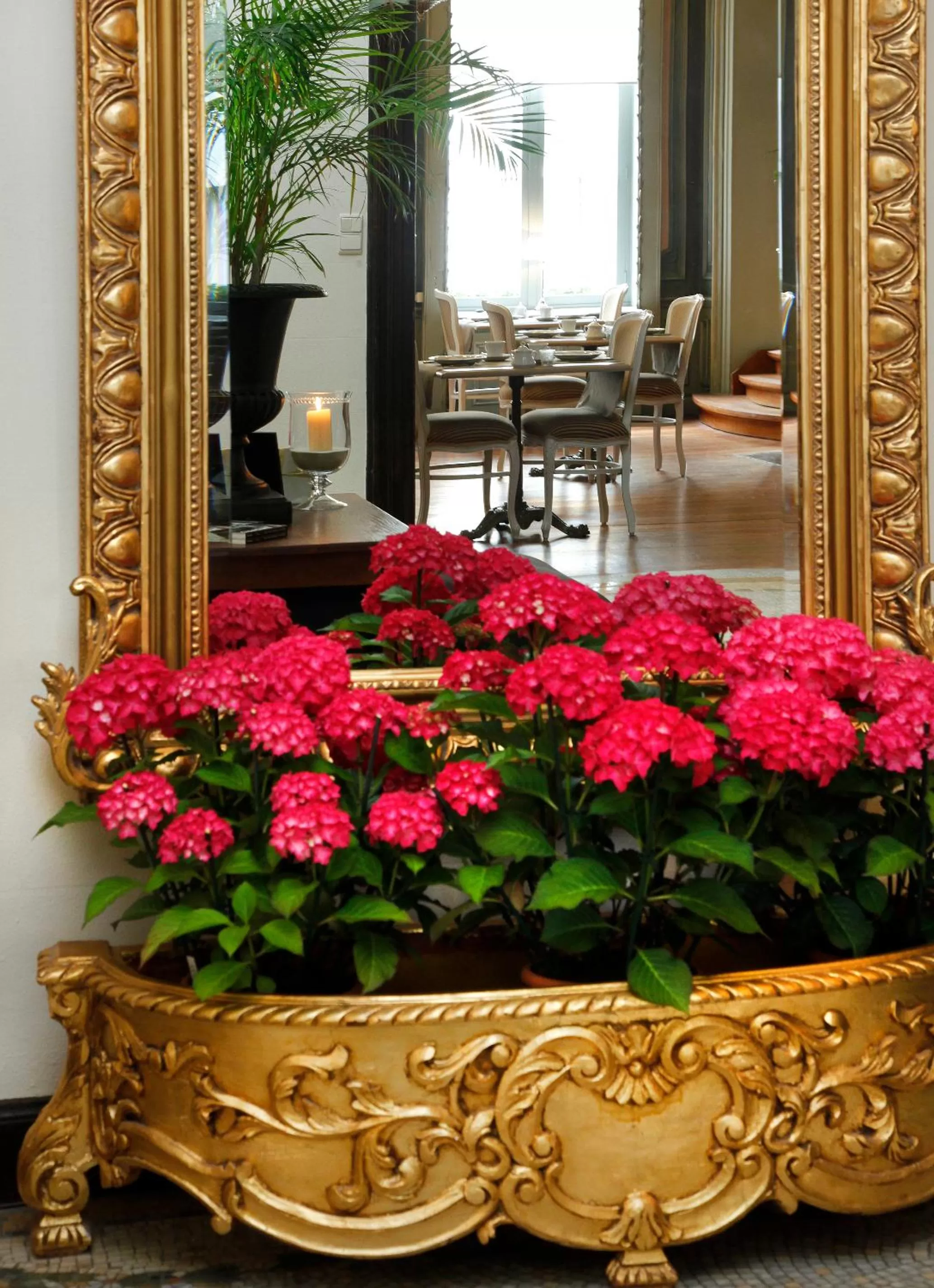 Decorative detail in Charme Hotel Hancelot