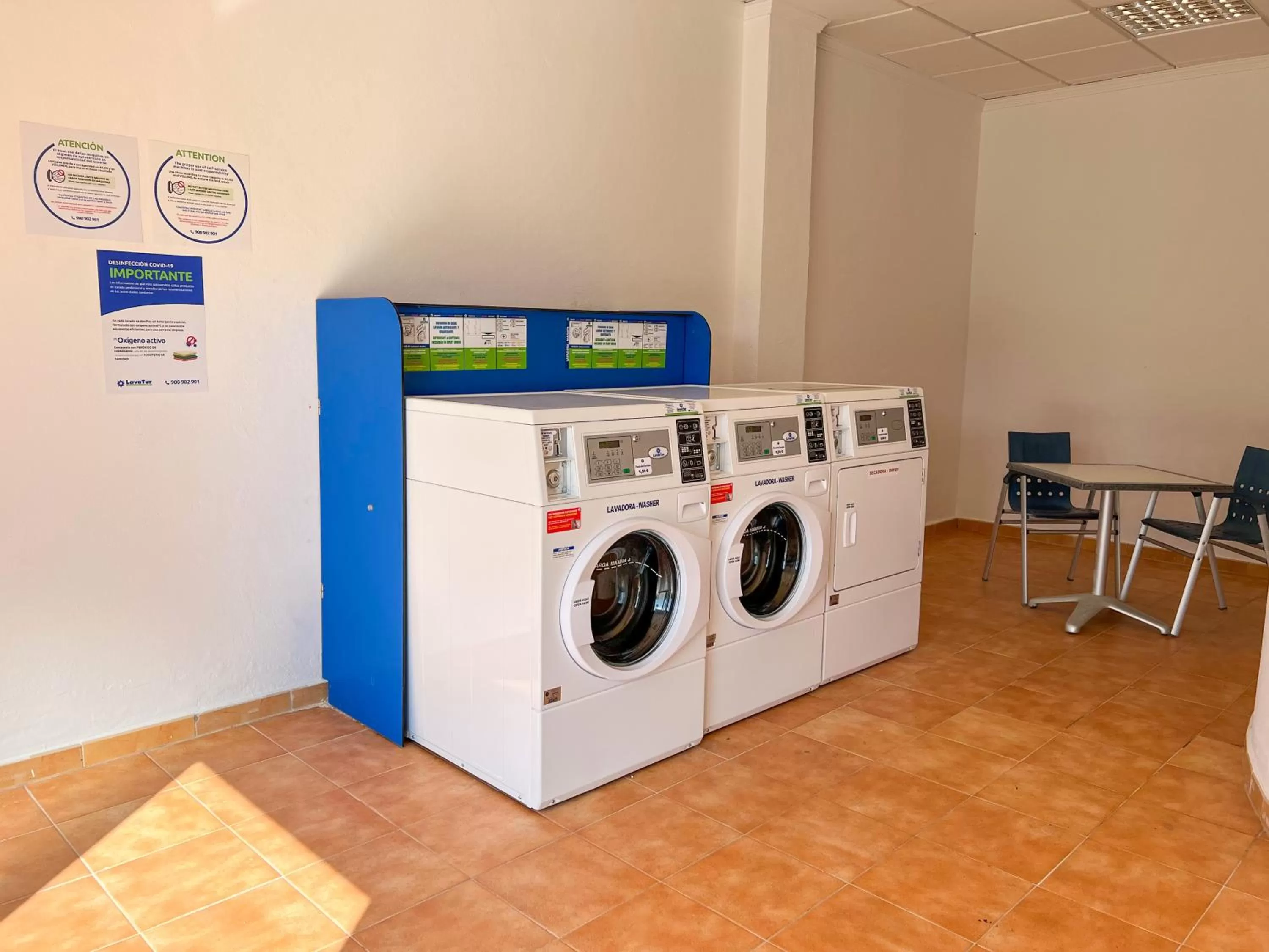 washing machine in Hotel Cordial Marina Blanca