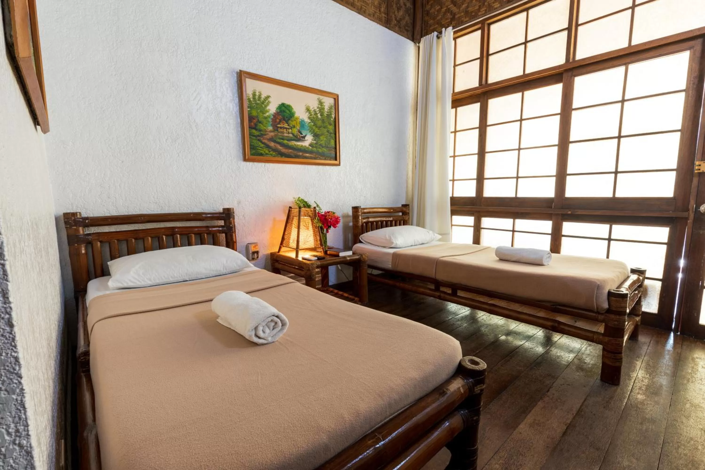 Photo of the whole room, Bed in Marina Village