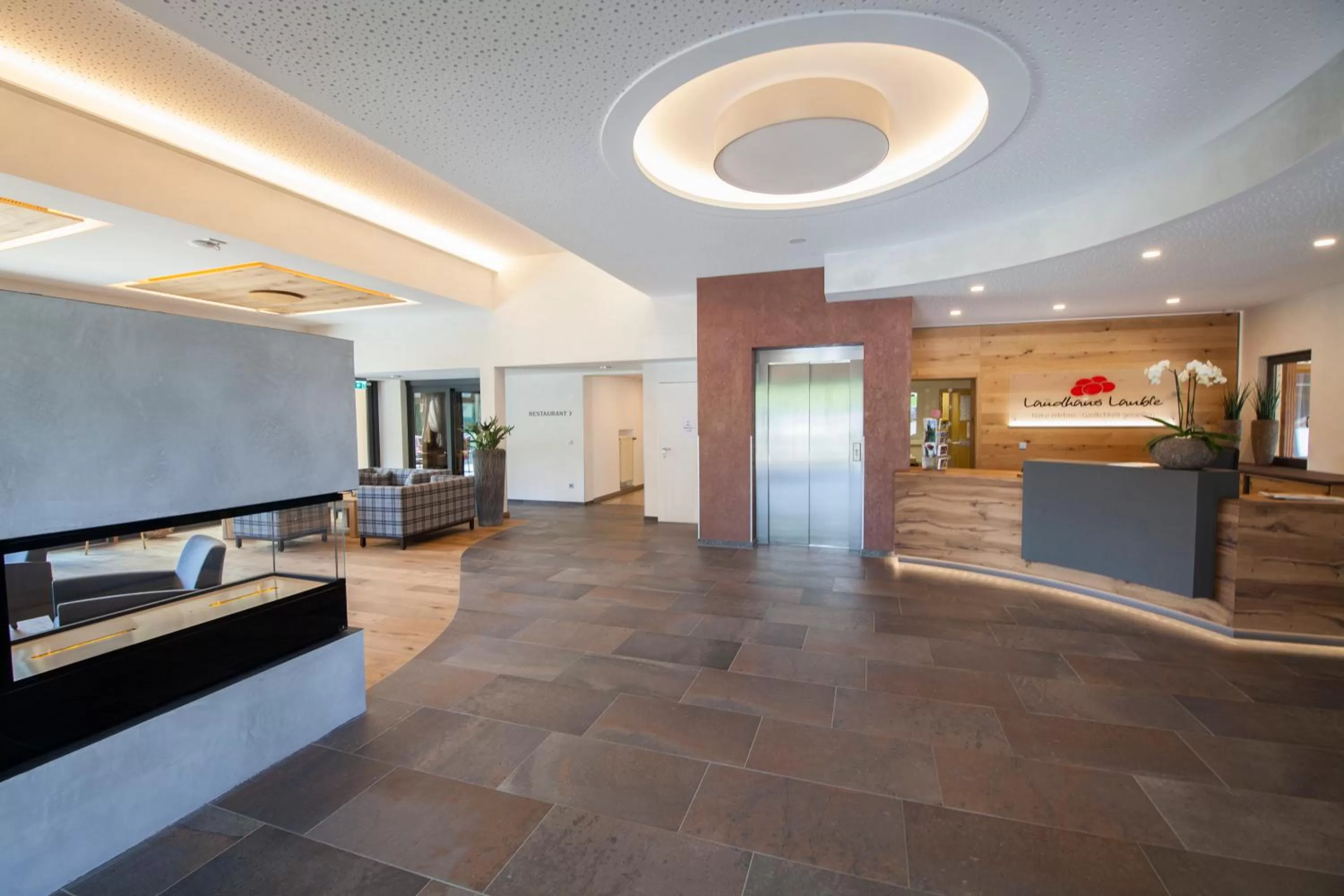 Lobby or reception in Landhaus Lauble
