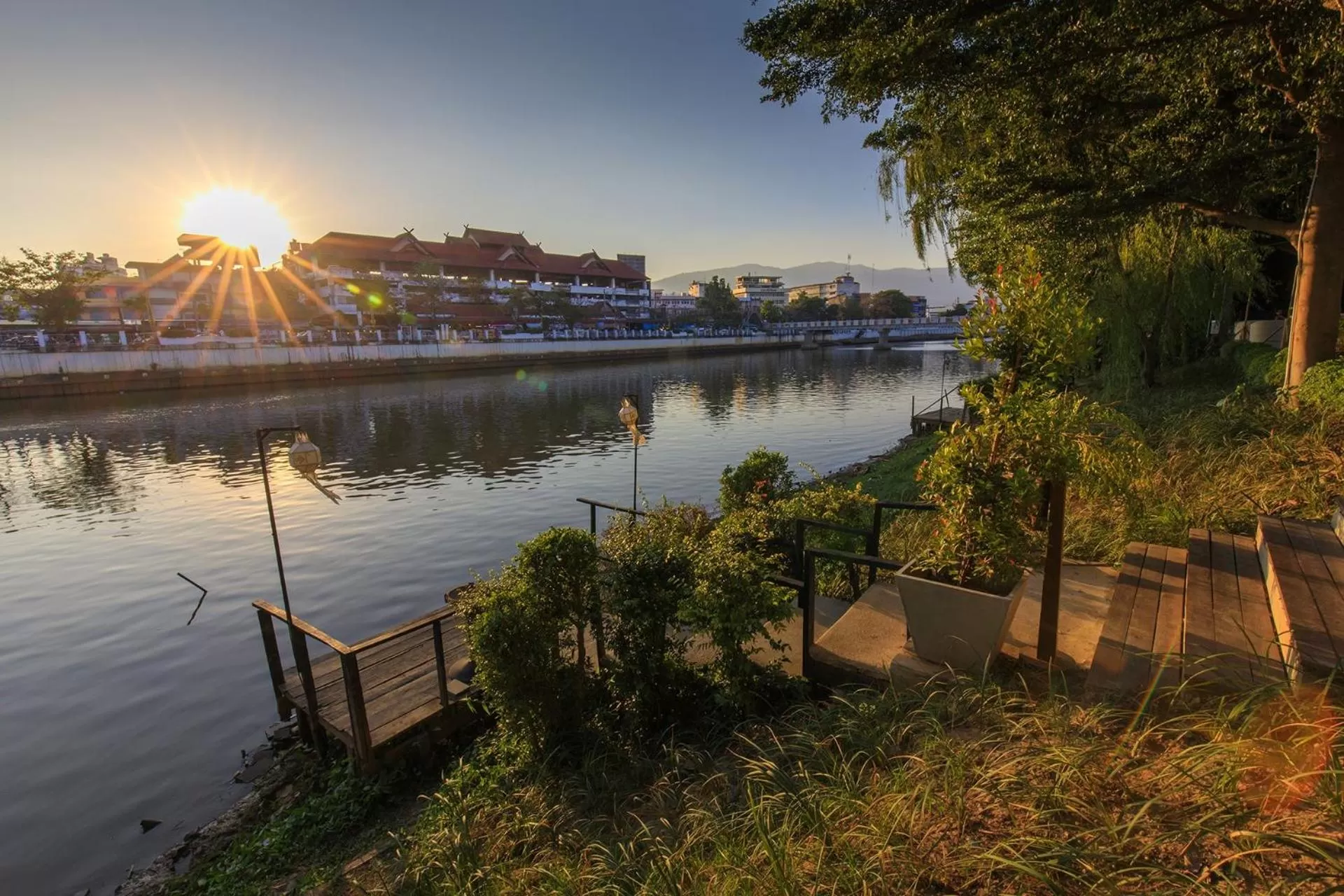River view in Sala Lanna Chiang Mai