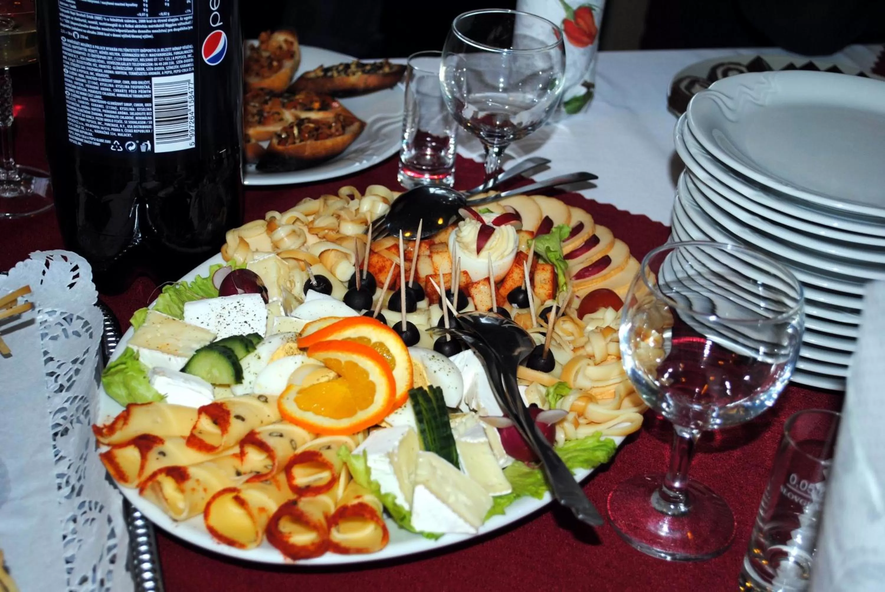 Food and drinks, Food in Penzión Slávia