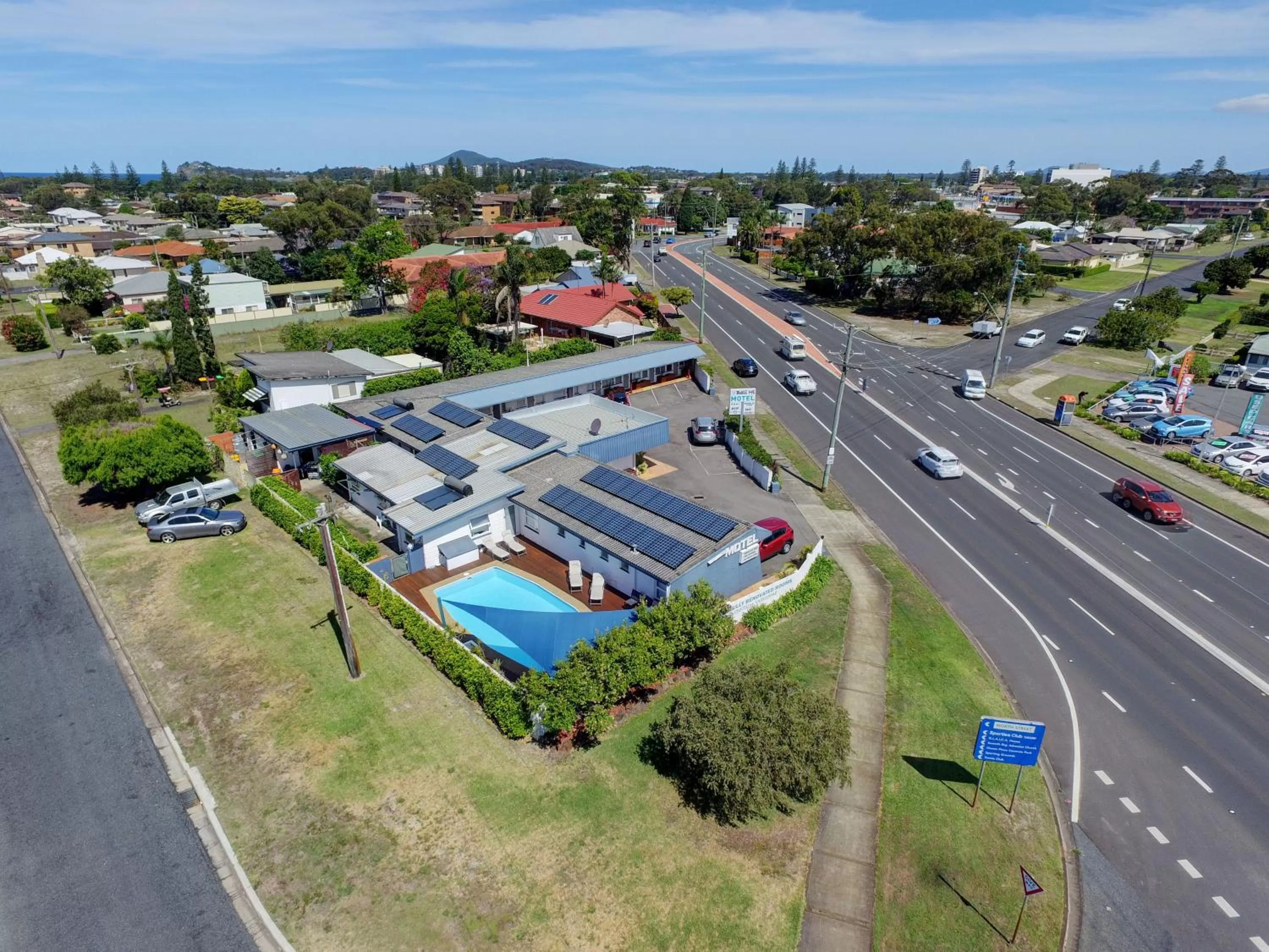 Bird's eye view in Bali Hi Motel