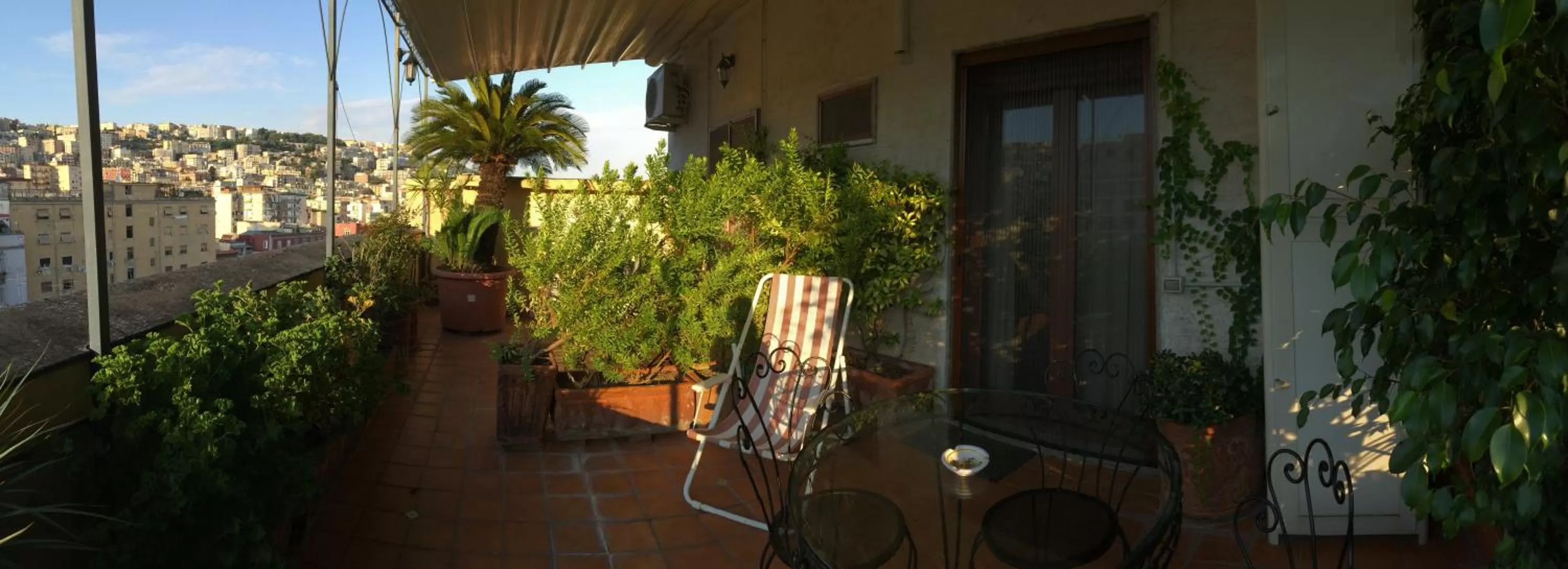 Balcony/Terrace in B&B Casamiranapoli