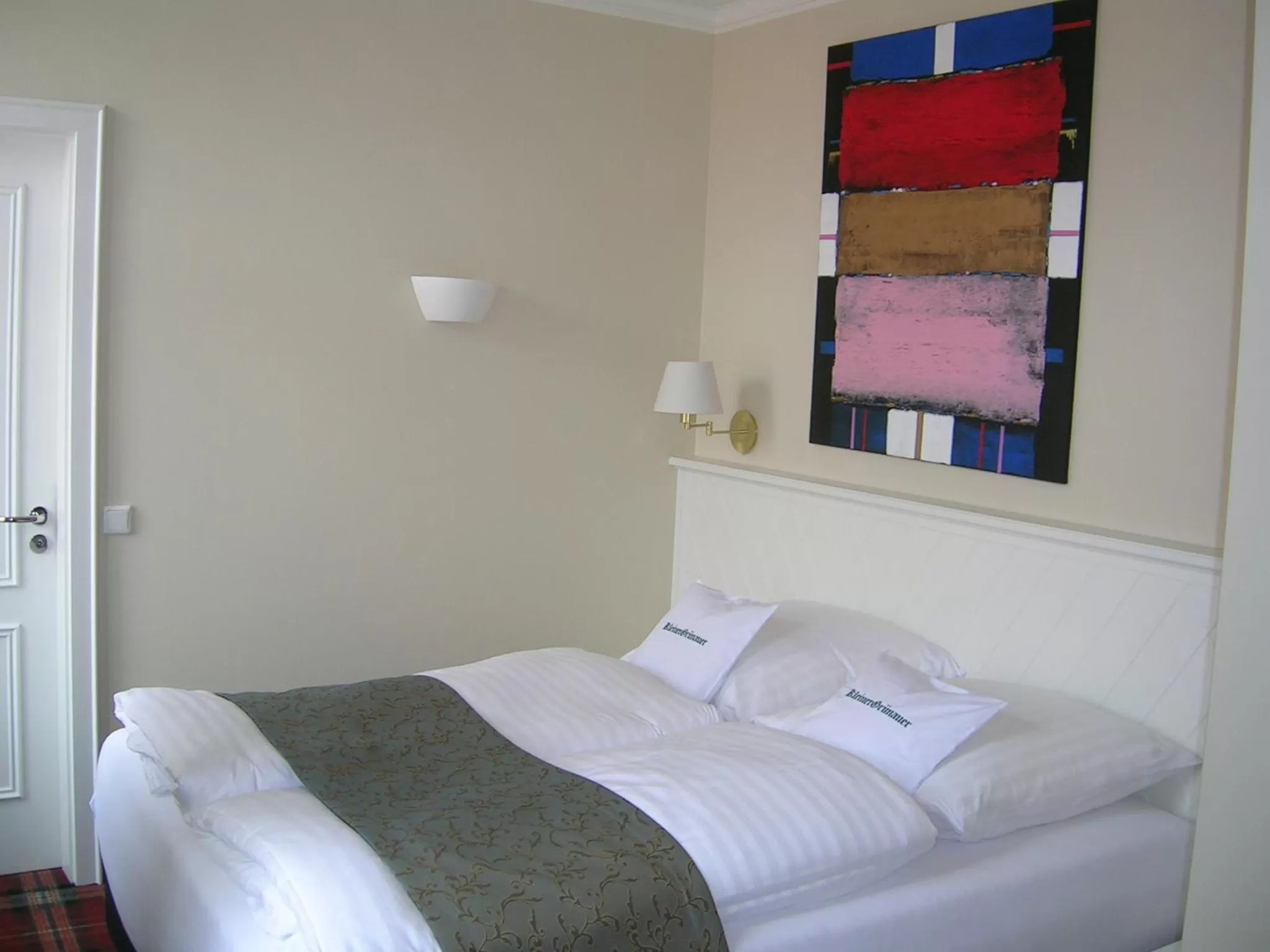 Photo of the whole room, Bed in Hotel & Café KleinerGrünauer