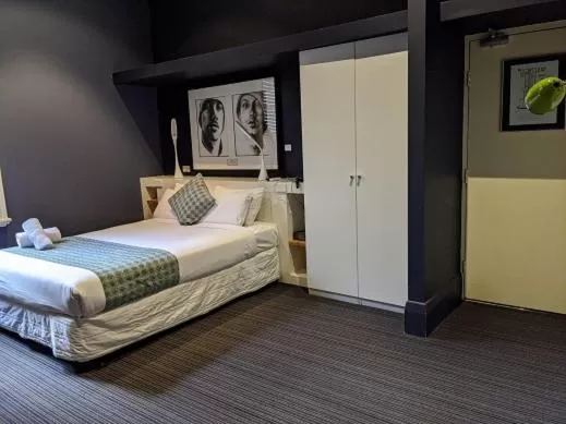 Bed in Tolarno Hotel