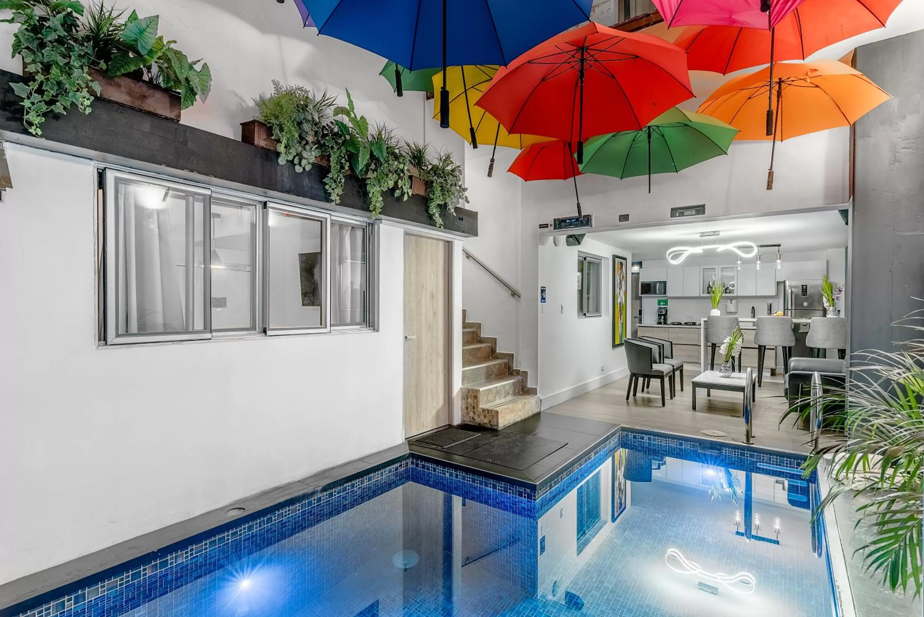 Swimming pool in Viktory Boutique Hotel