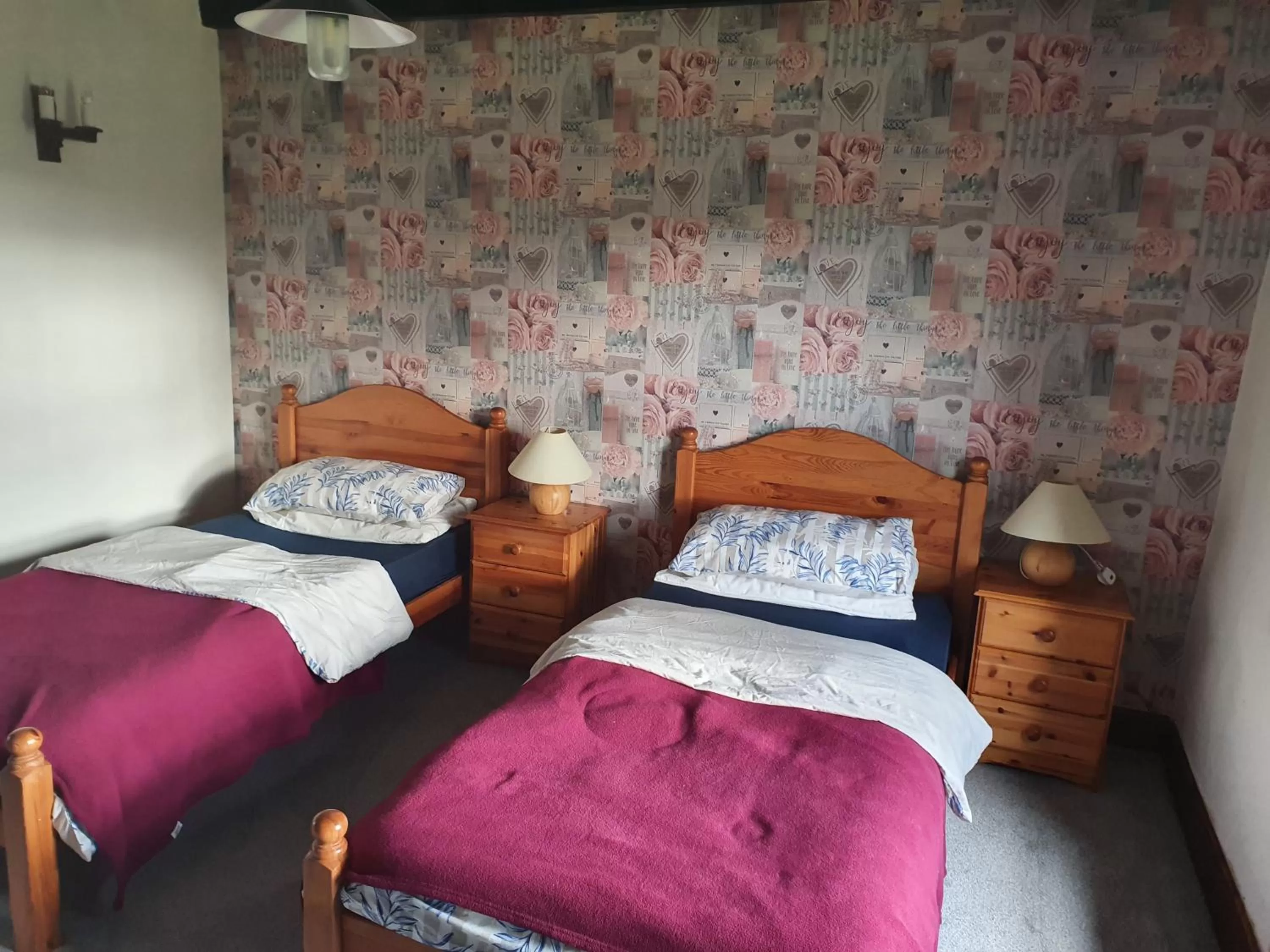 Bed in B&B Drum Farm