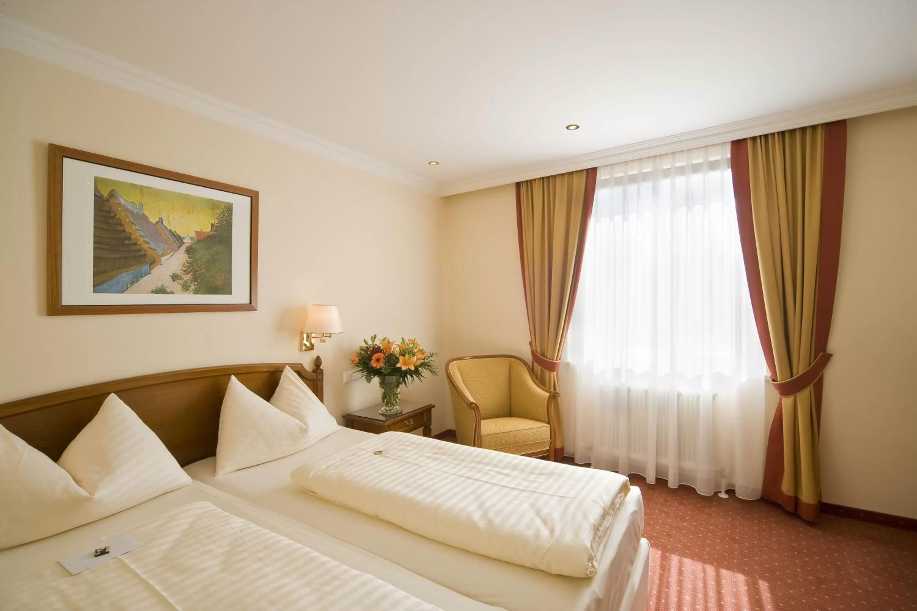 Photo of the whole room, Bed in Vergeiner's Hotel Traube