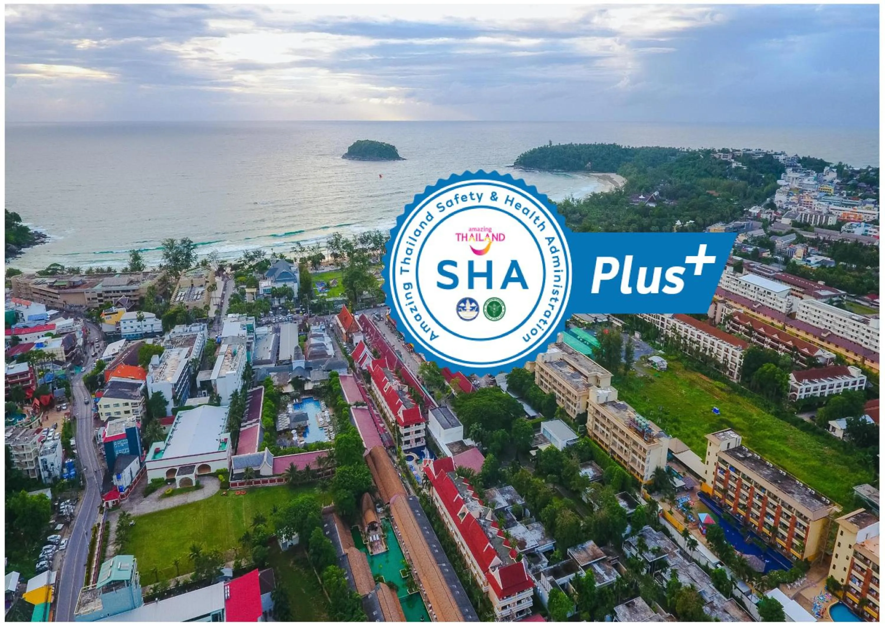 Property building in Kata Poolside Resort SHA Extra Plus