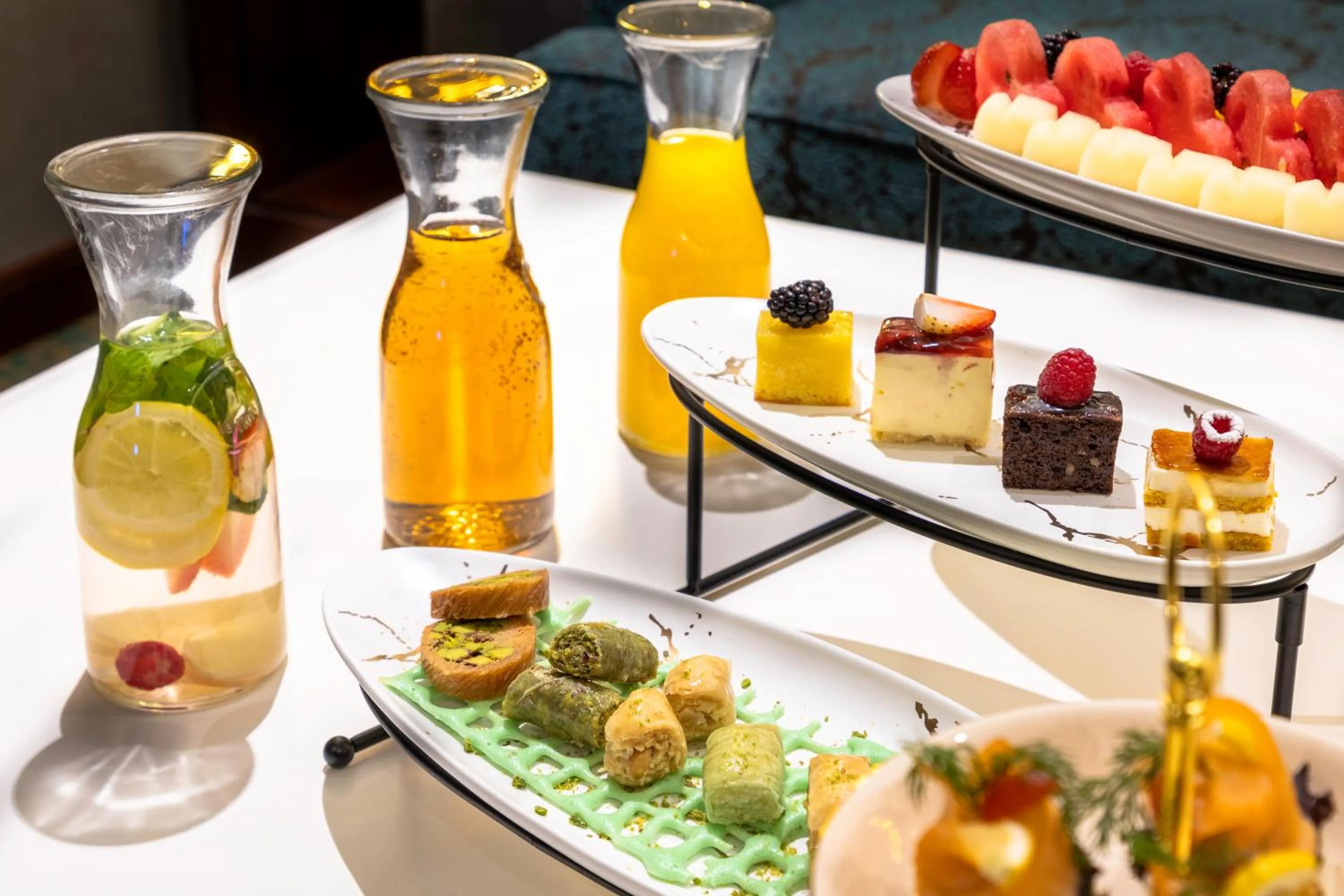 Food and drinks in Millennium Al Aqeeq Hotel