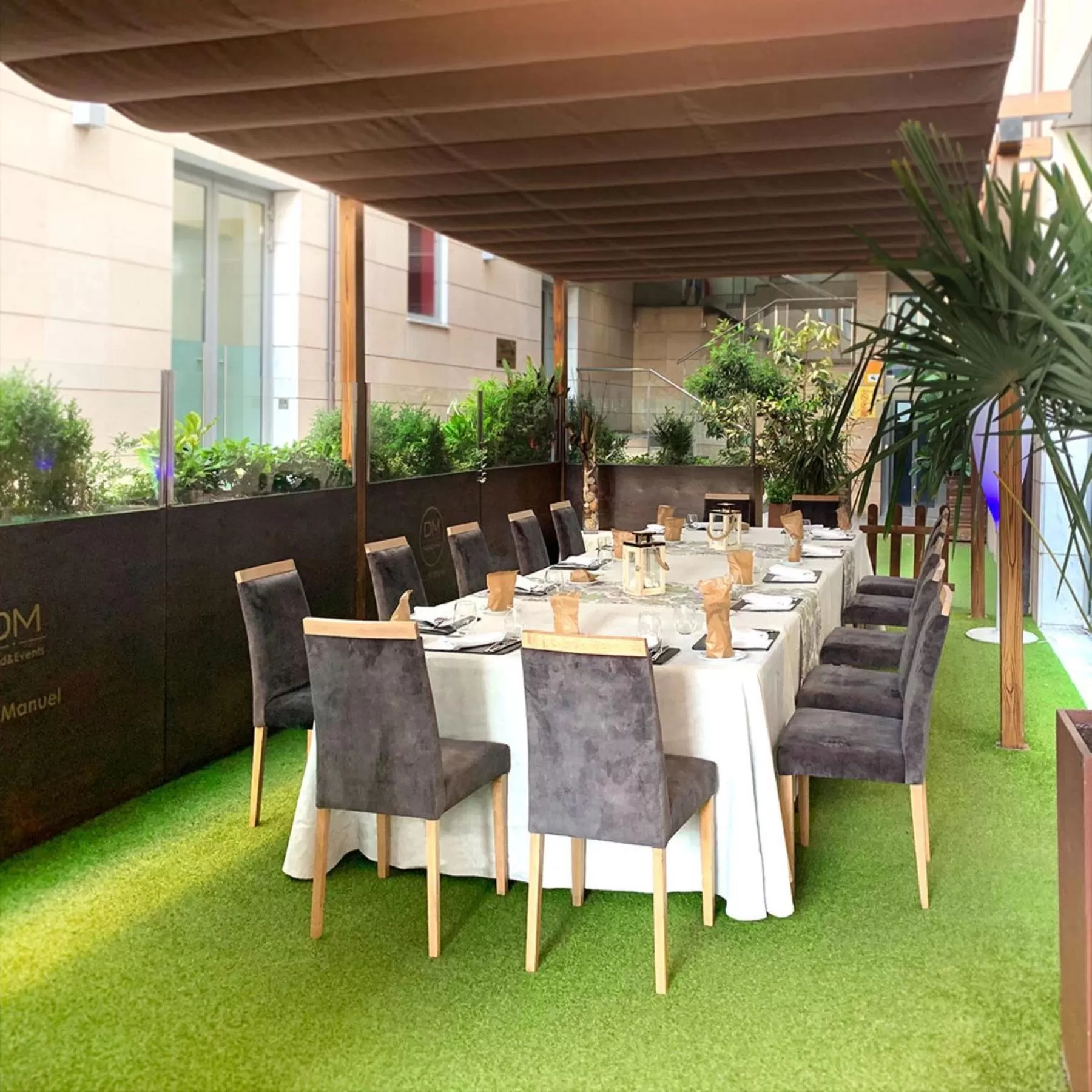 Garden in Gran Hotel Don Manuel