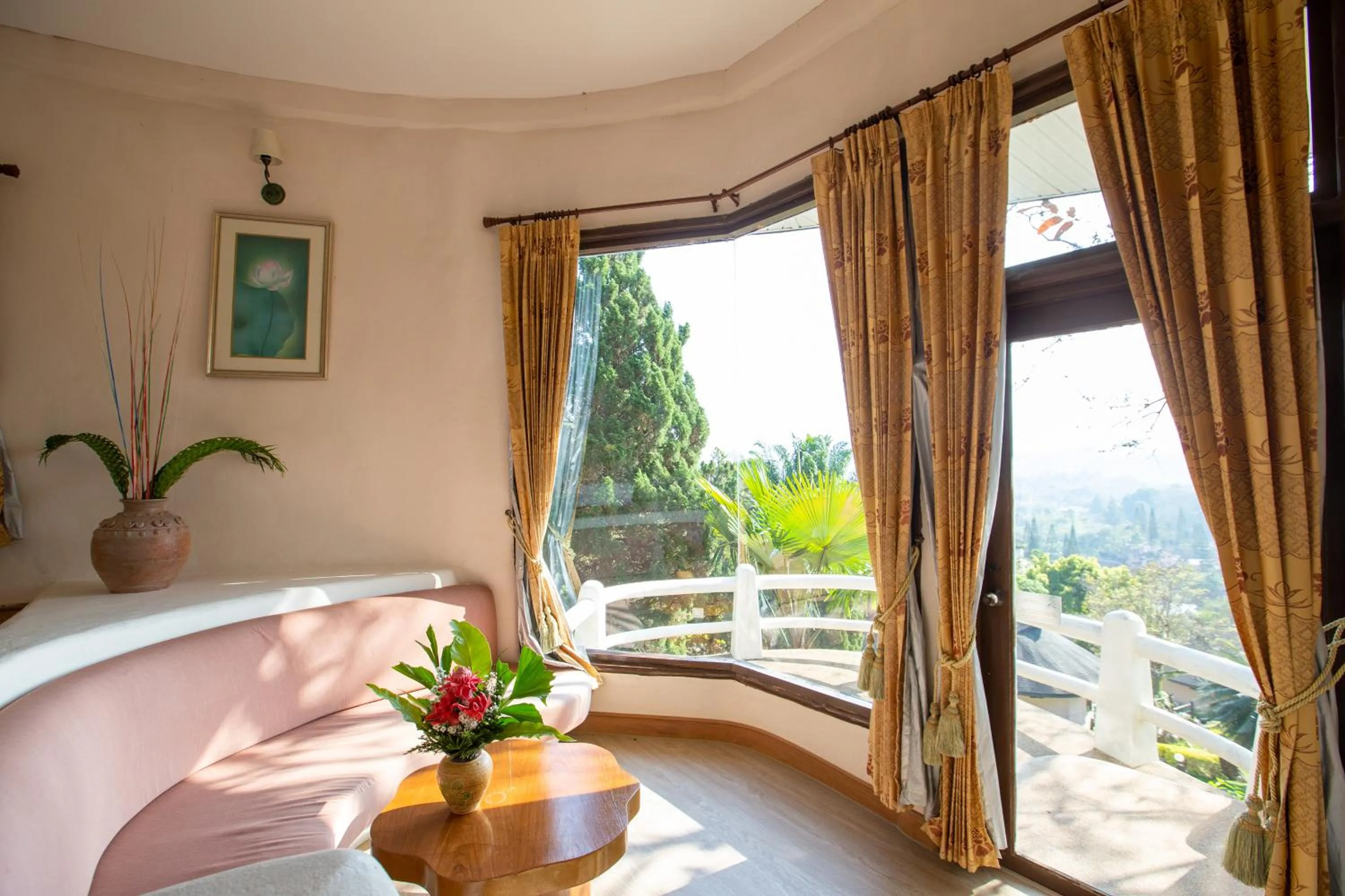 View (from property/room), Bed in Imperial Phukaew Hill Resort