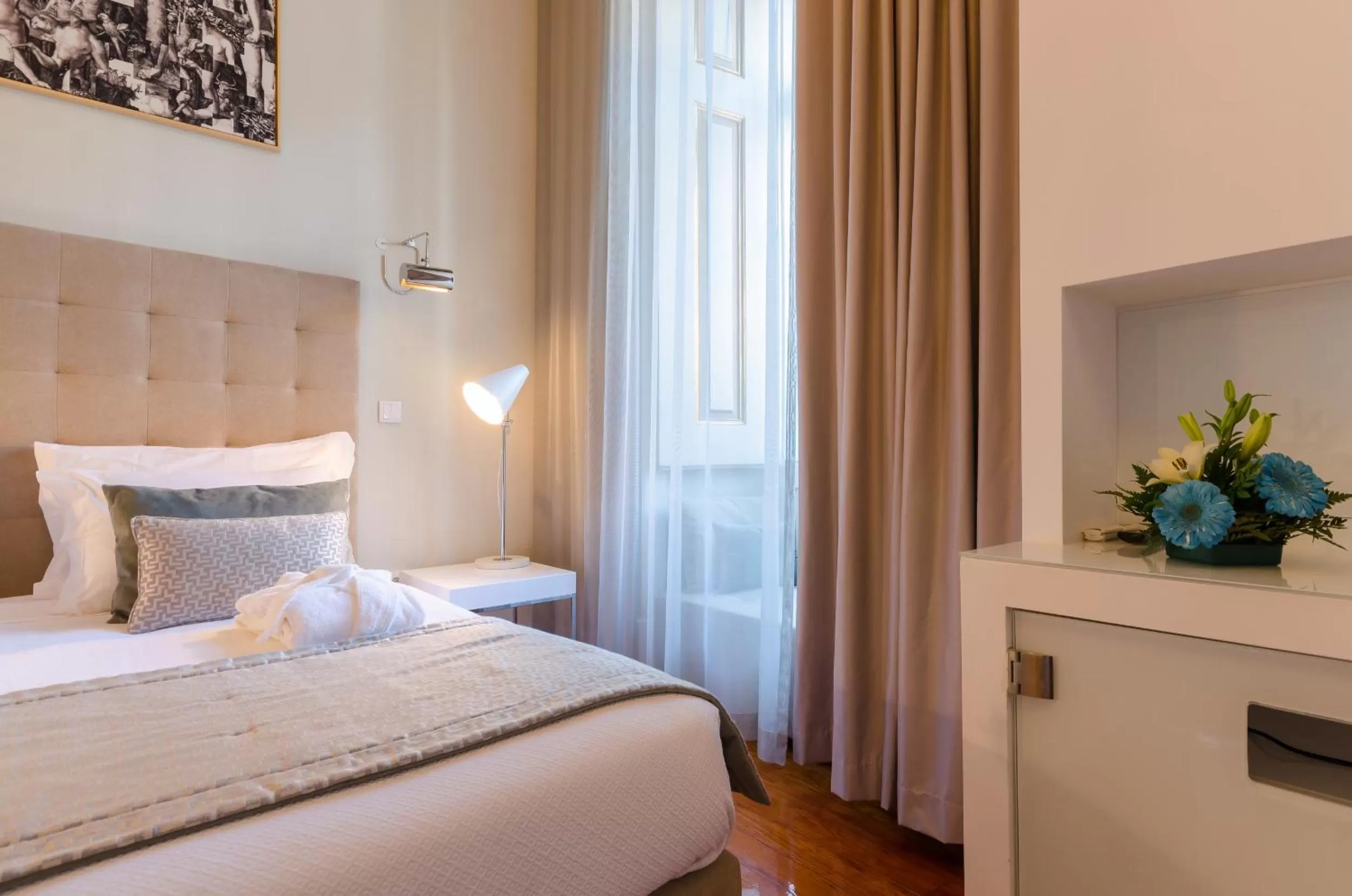 Bedroom, Bed in Hotel INN Rossio