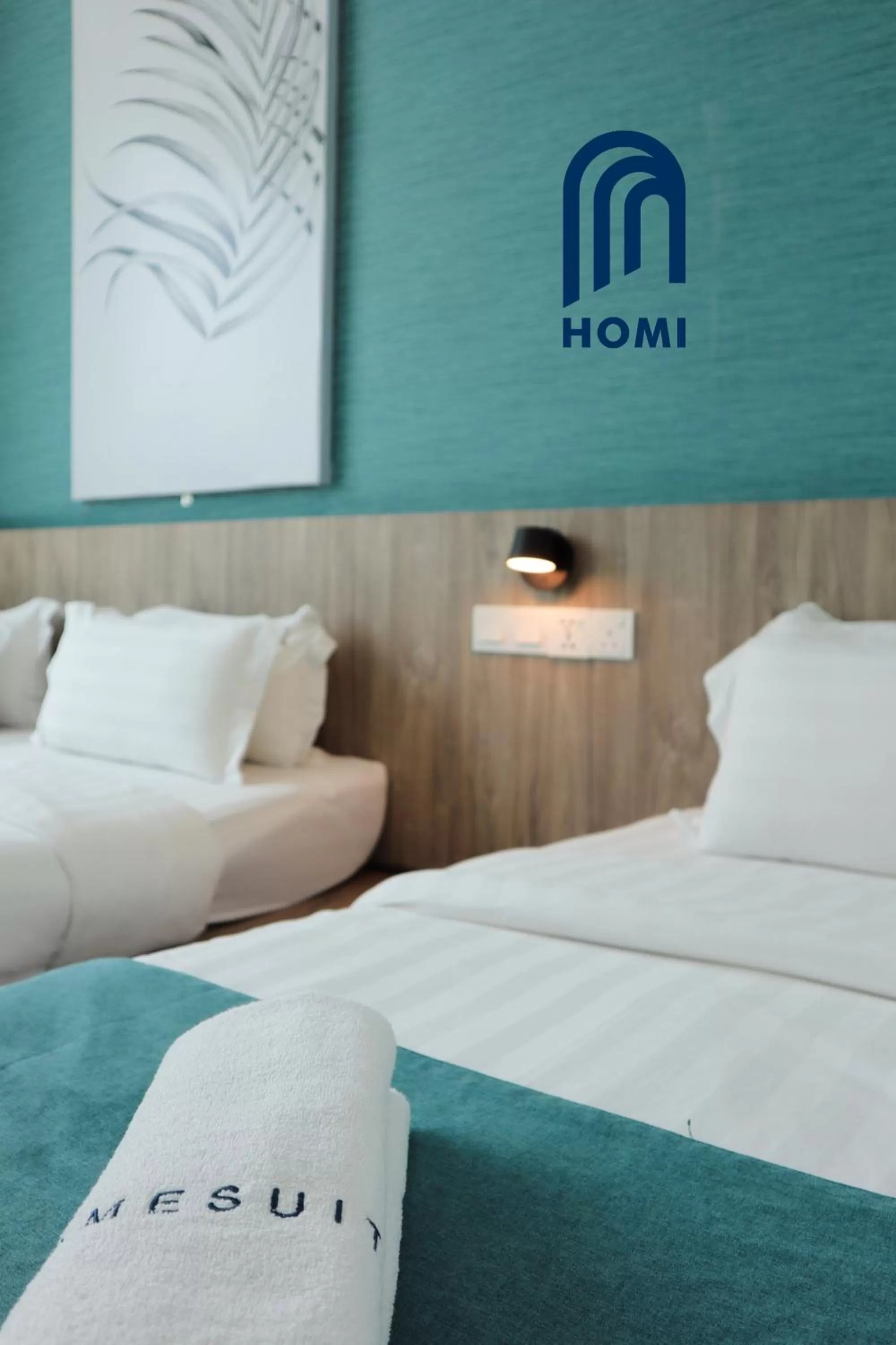 Photo of the whole room, Bed in Homi Breeze at Sutera Avenue 和逸微风