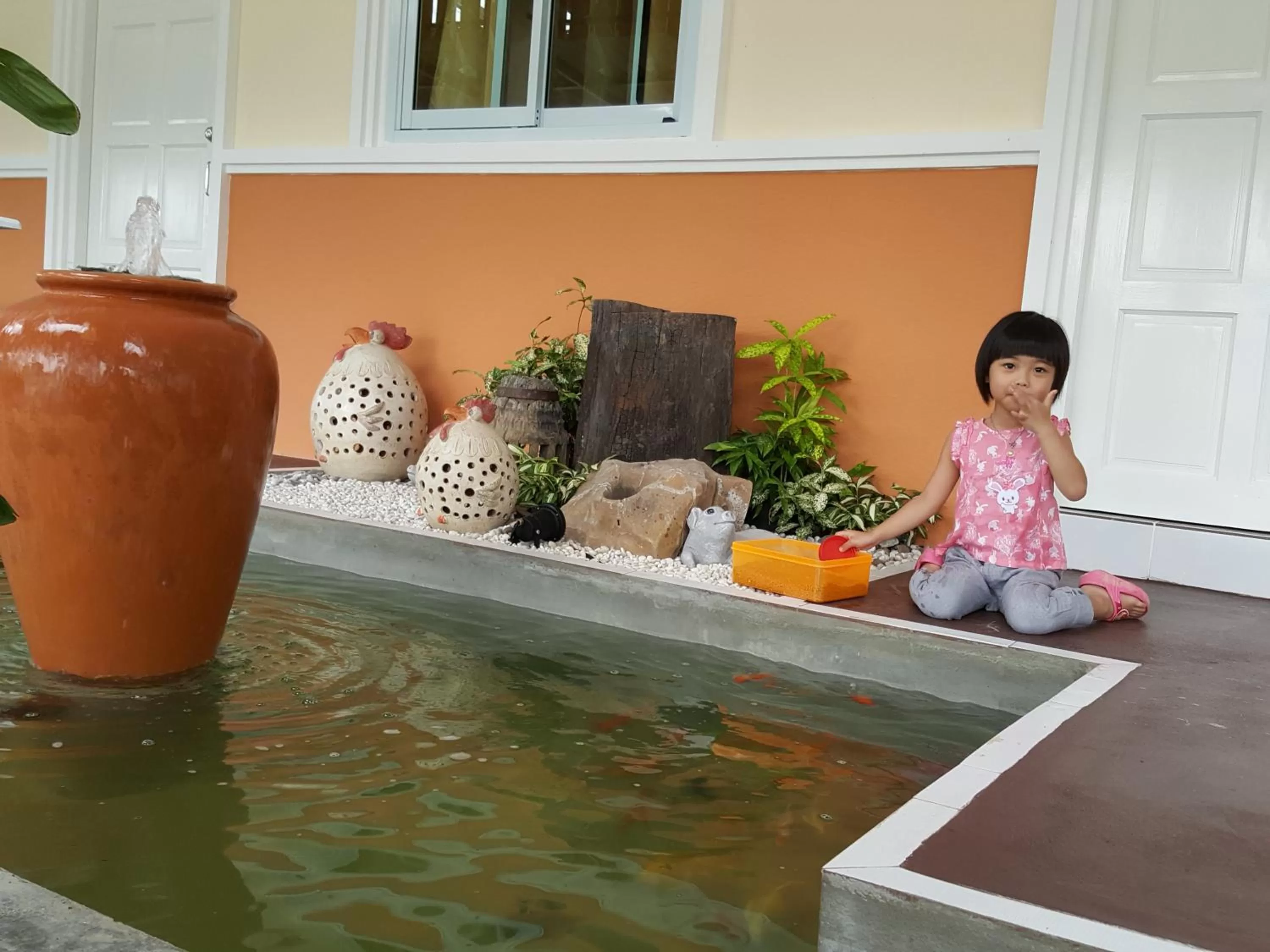 Garden, Swimming Pool in Fancy Carp Resort