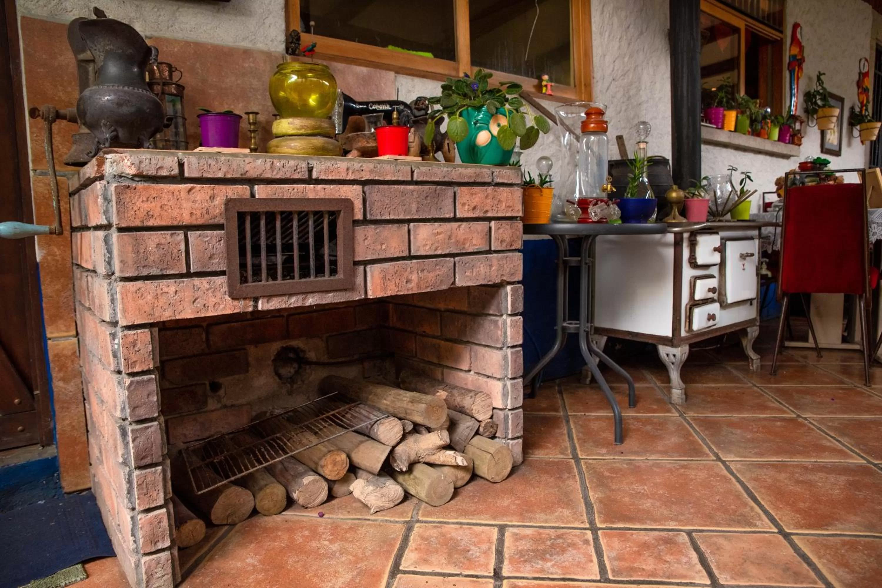 BBQ facilities in La Casa de Mamá Coyita