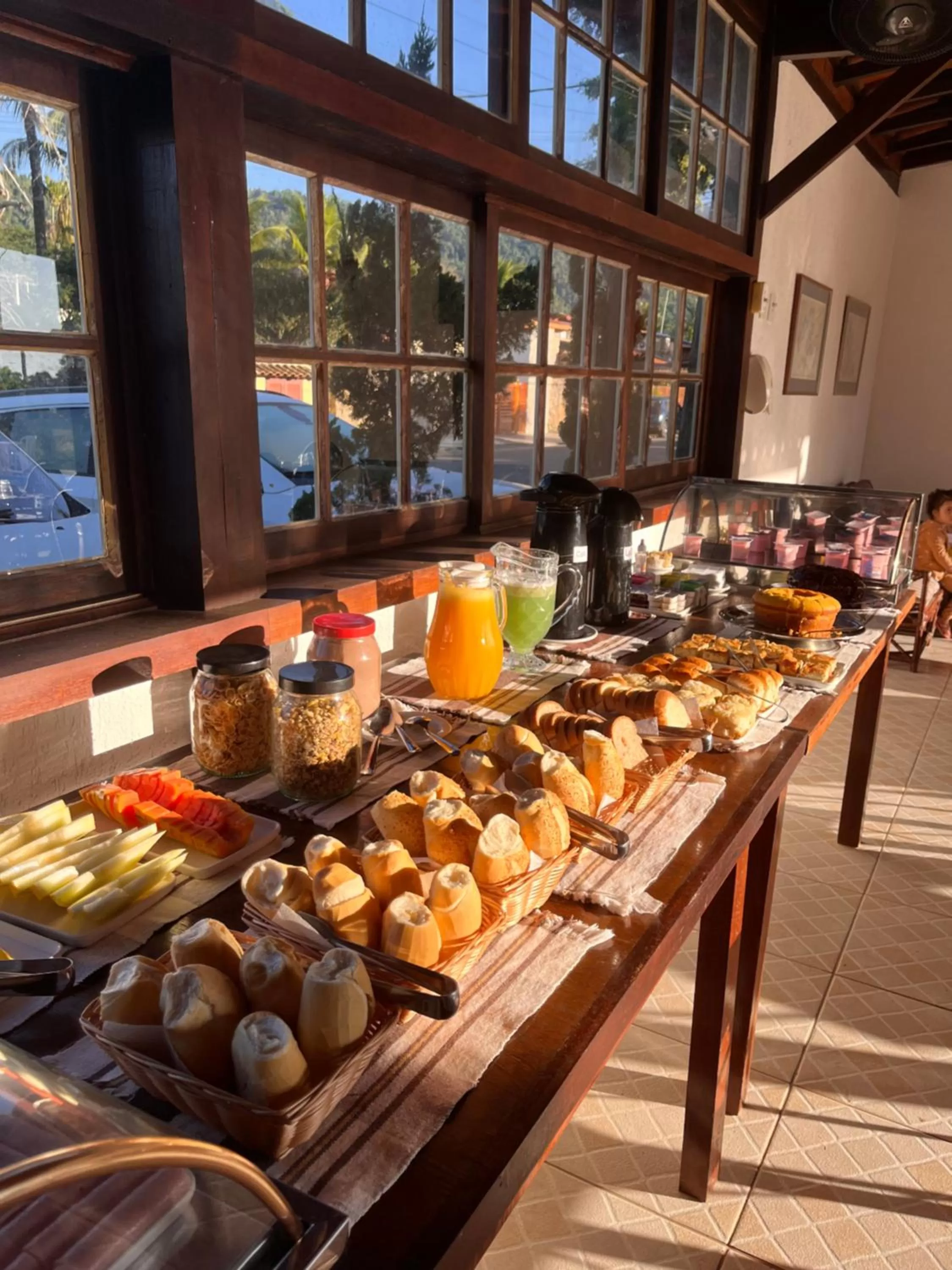 Food and drinks in Pousada Portal de Paraty