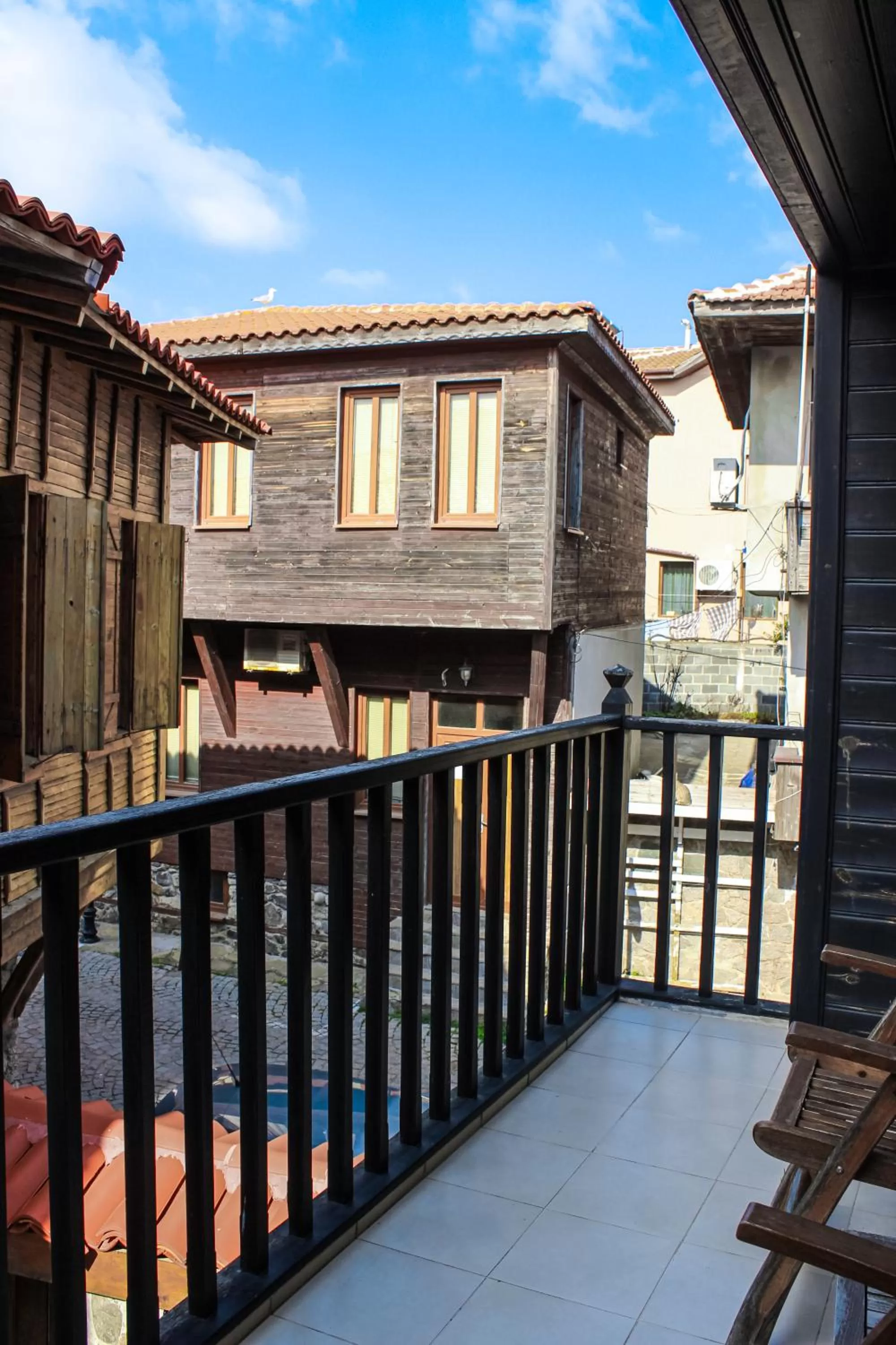 Patio in Family Hotel Casa del Mare
