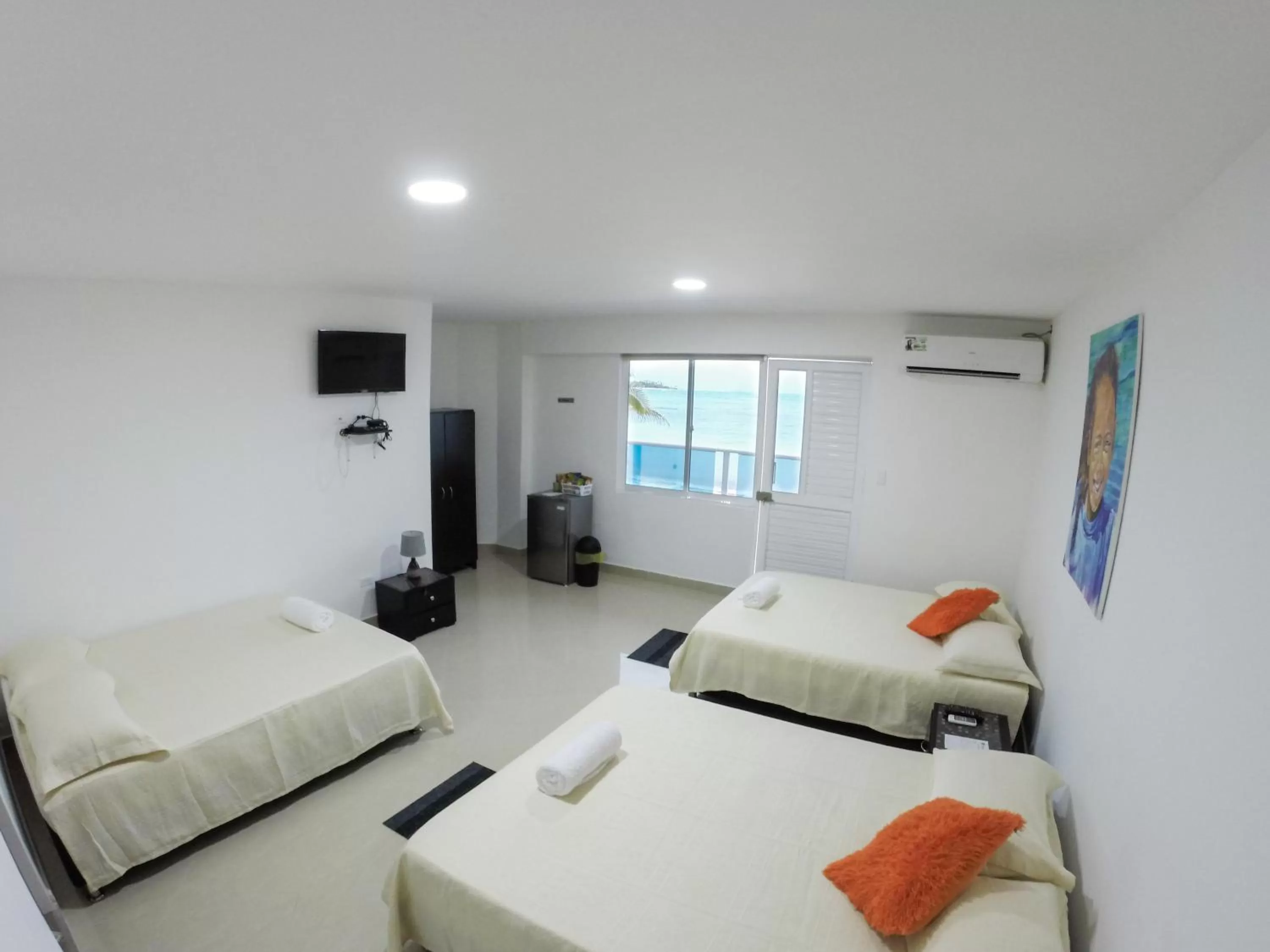 Photo of the whole room, Bed in Hotel Molino de Viento