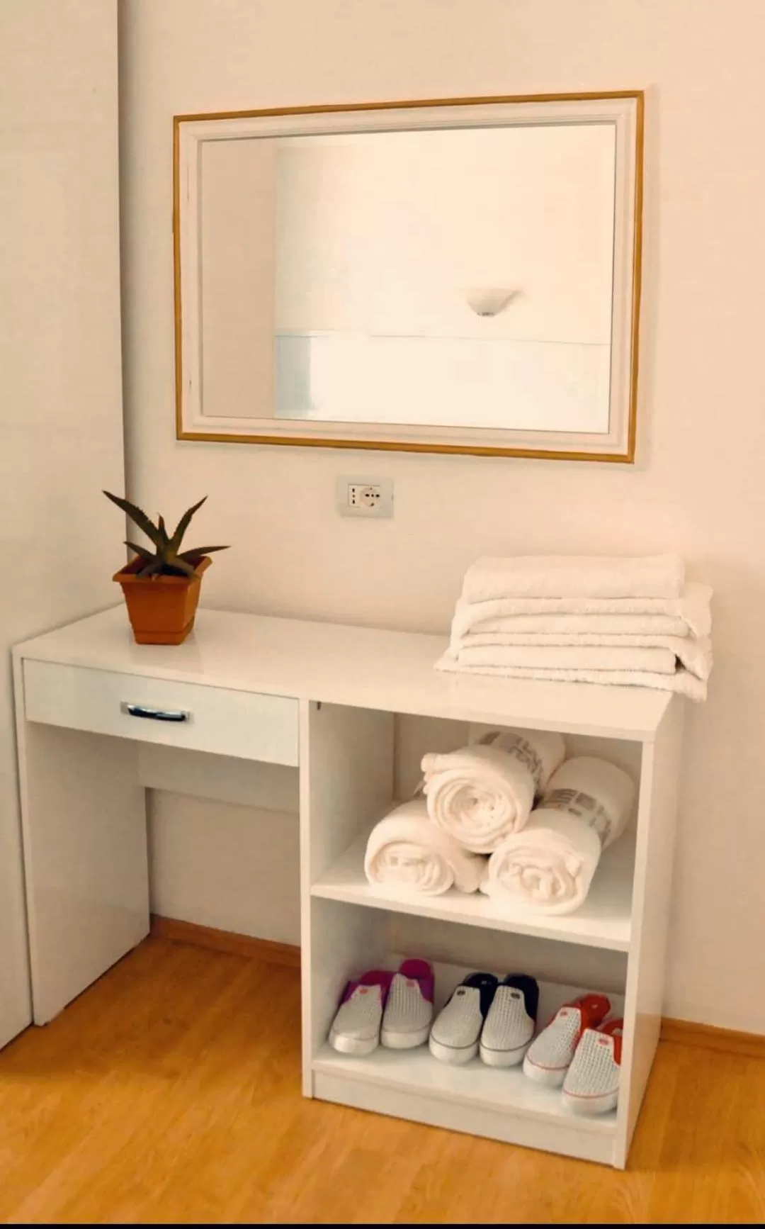 towels, Bathroom in Tirana Central GuestHouse
