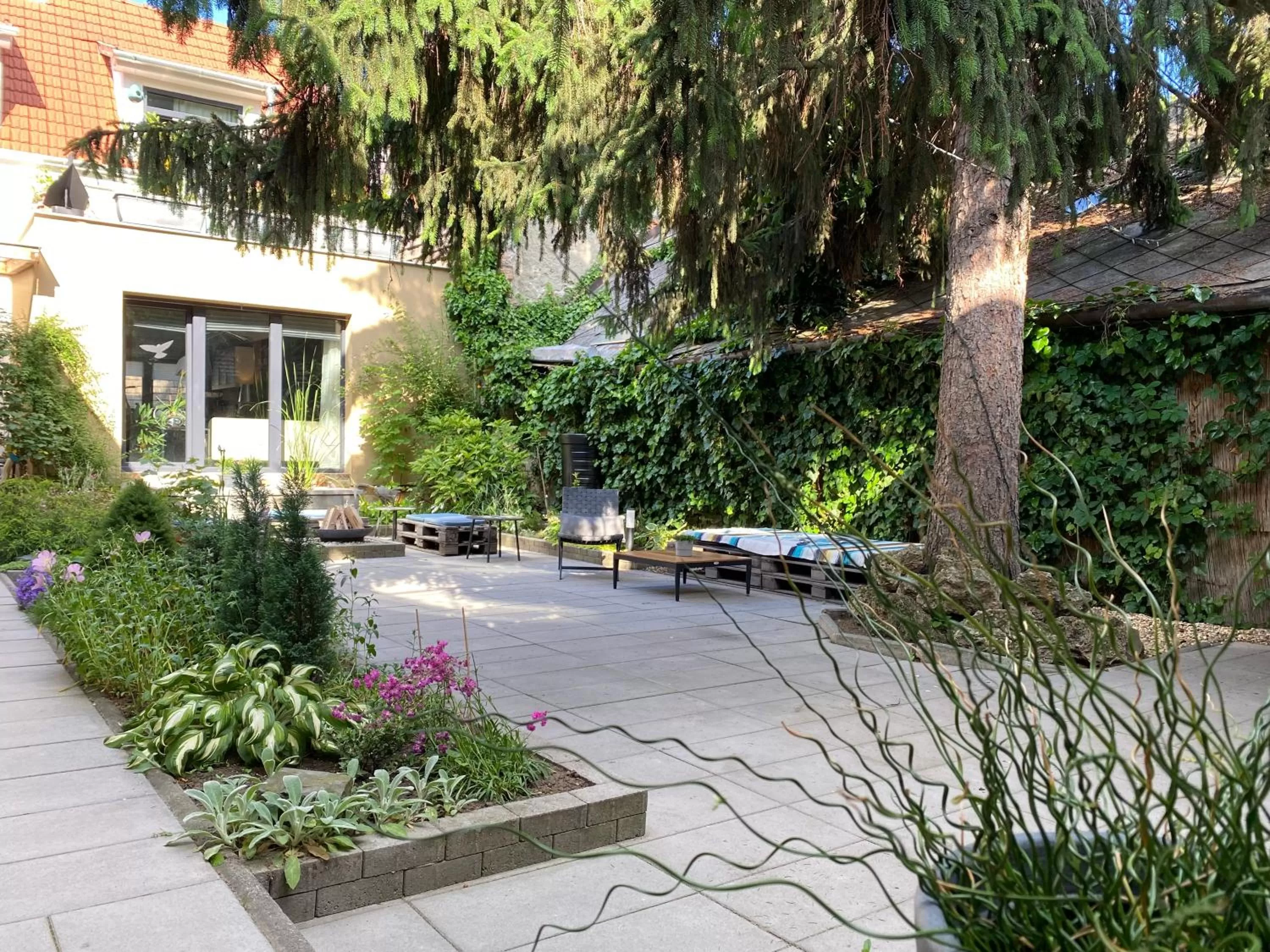 Patio in Margaréta Garden & SPA