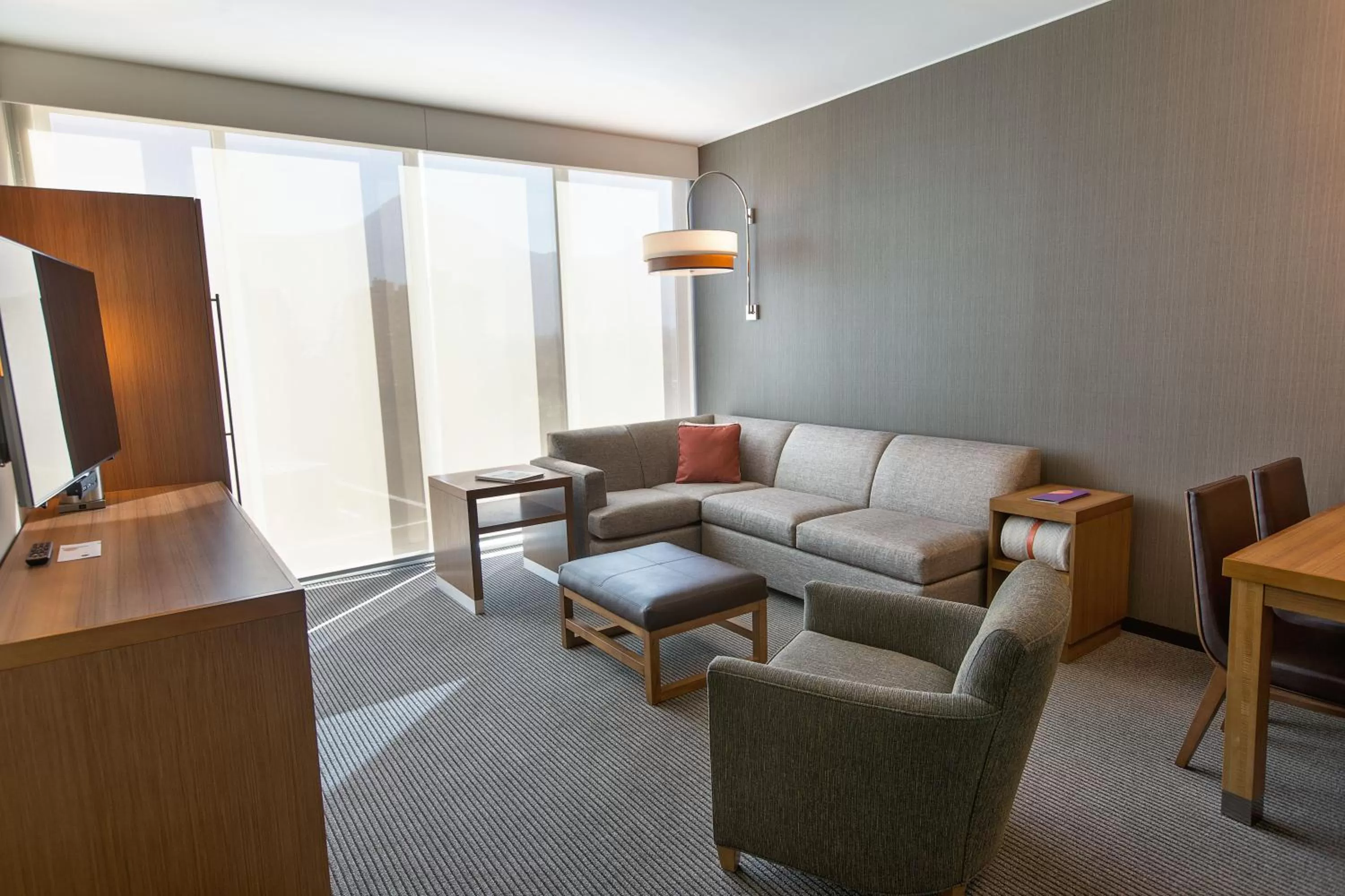 King Suite with Sofa Bed and View in Hyatt Place Santiago/Vitacura